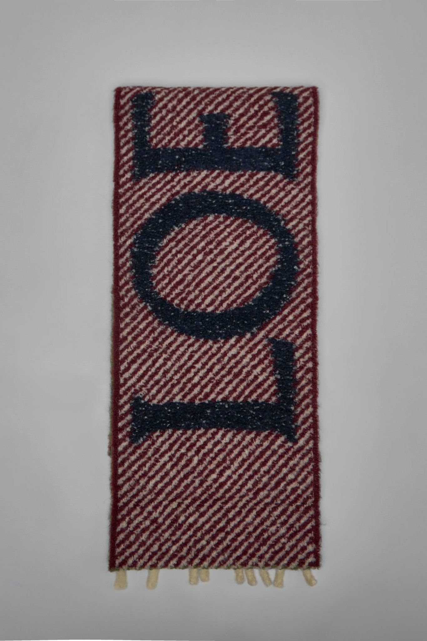 Loewe - Scarf in Wool and Cashmere - LABELS