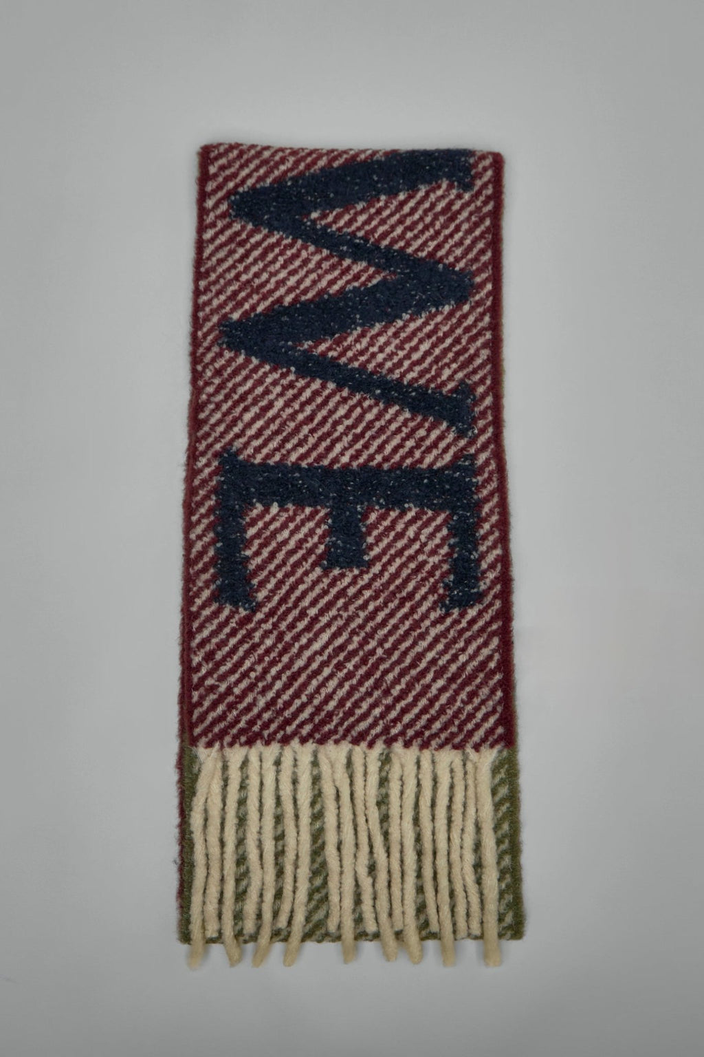 Loewe - Scarf in Wool and Cashmere - LABELS