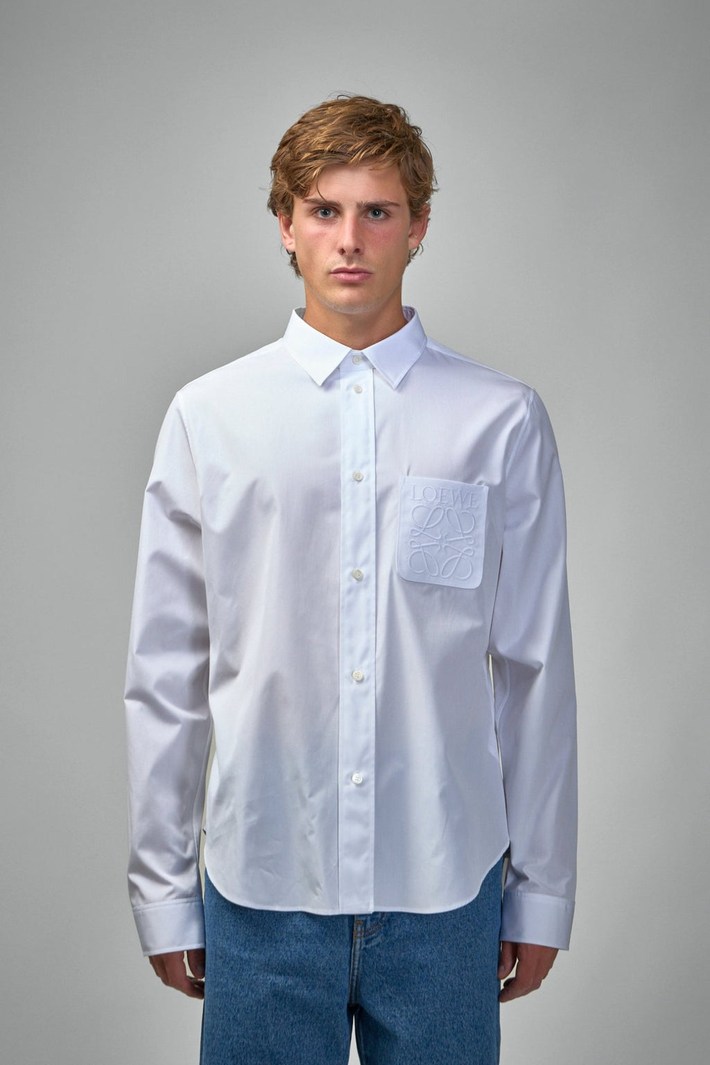 Loewe - Shirt with Anagram Pocket - LABELS