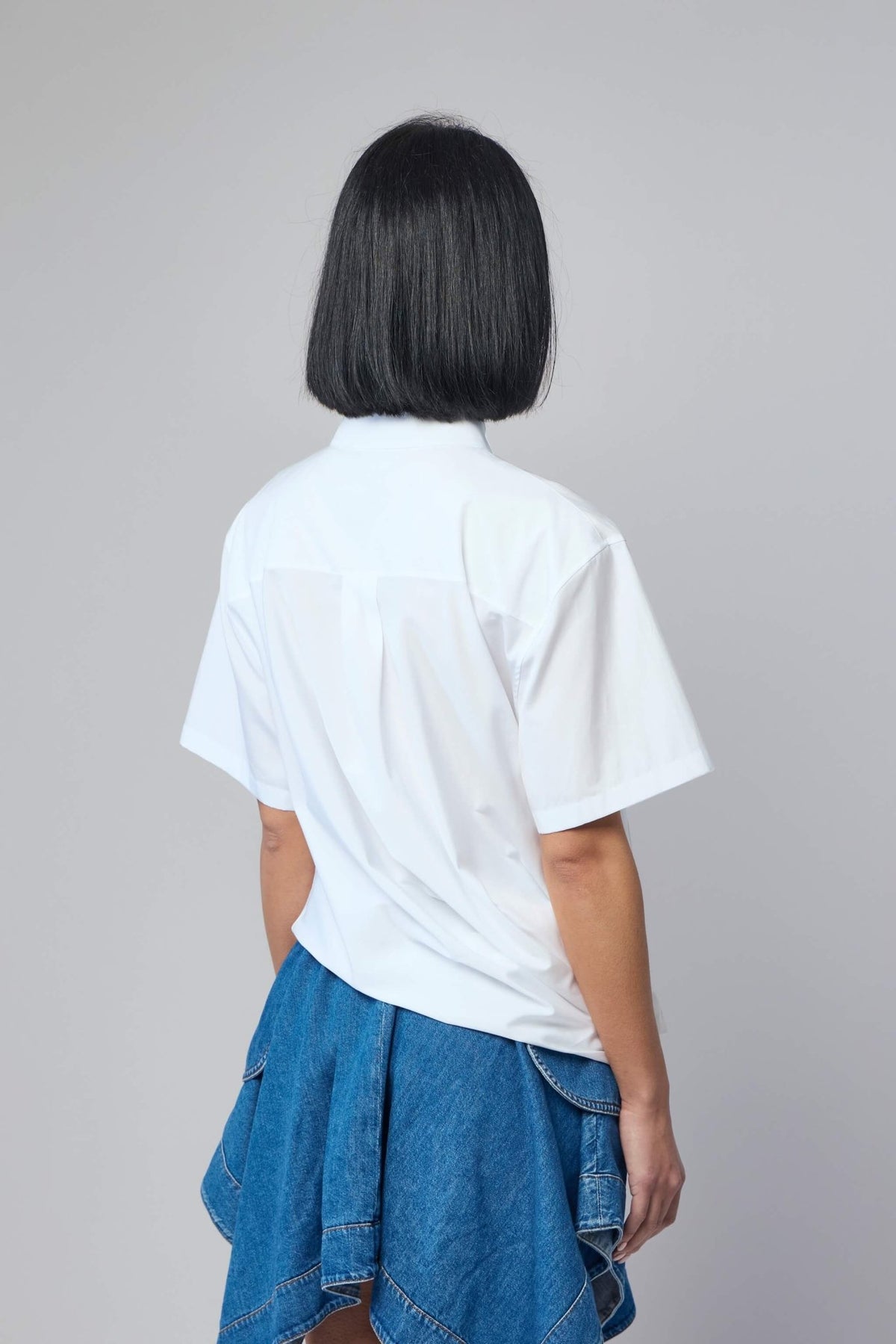 Loewe - Short Sleeve Draped Shirt - LABELS