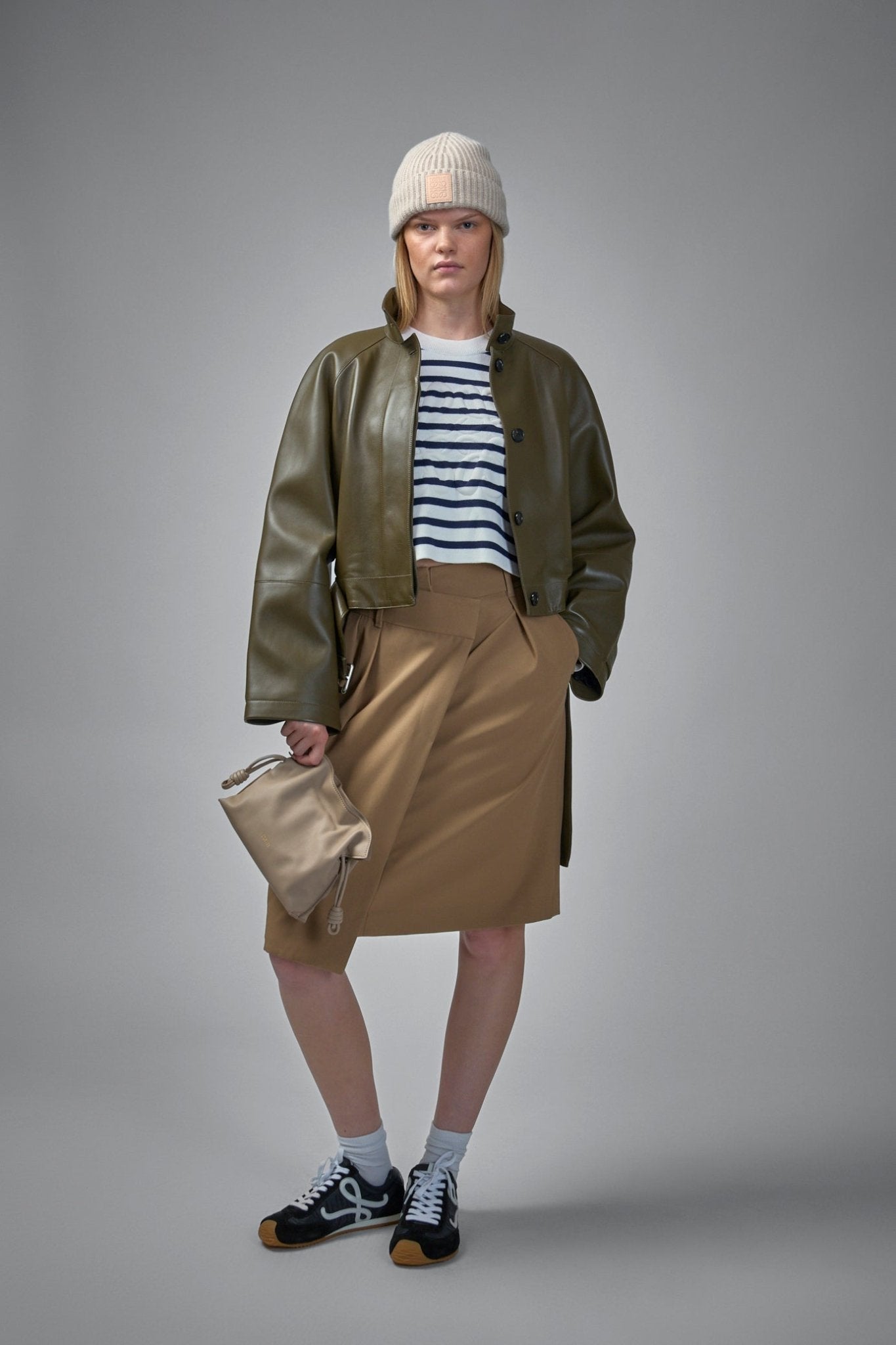 Loewe Jackets - Short Trench Lambskin Coat – LABELS