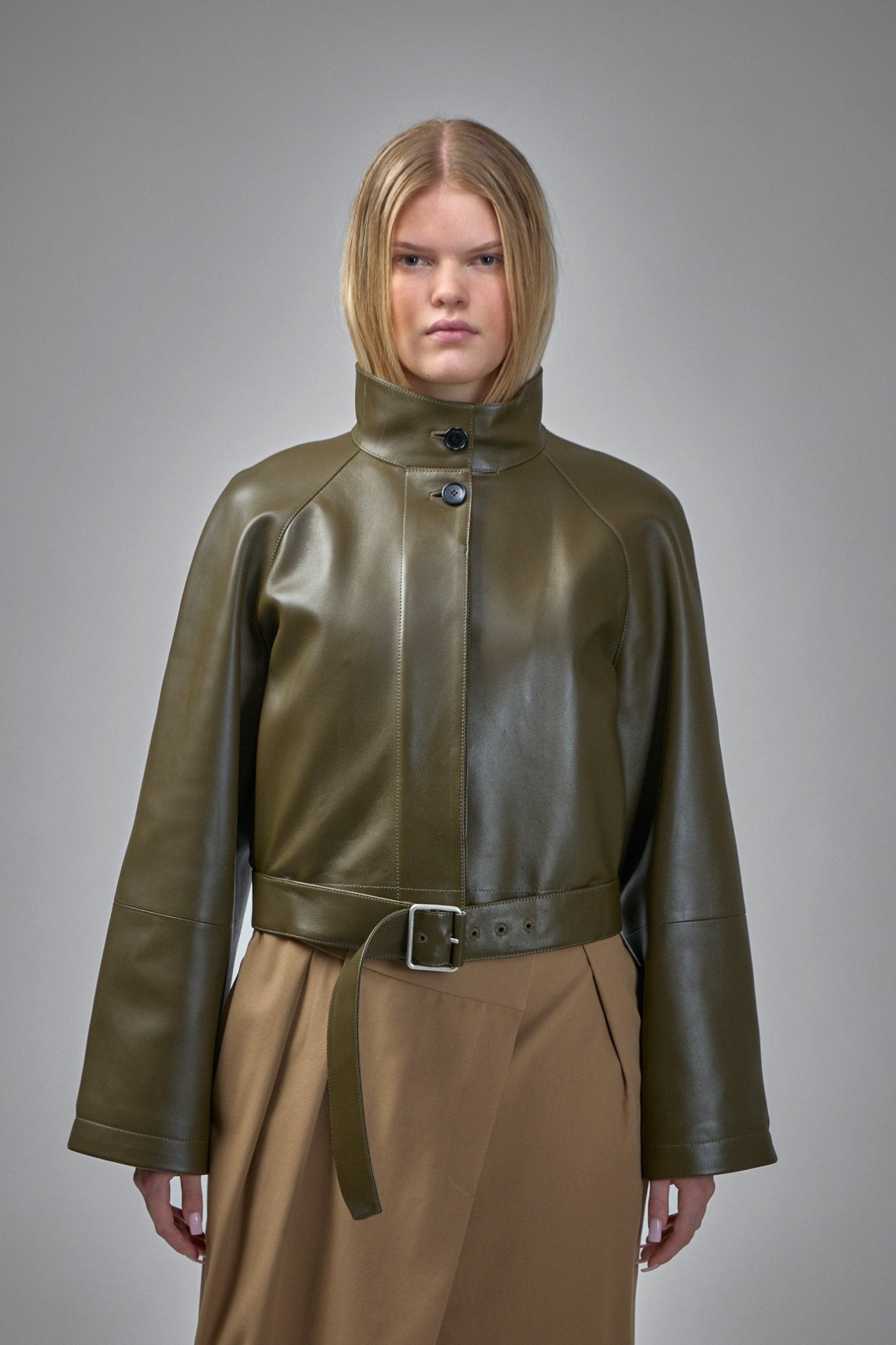 Loewe Jackets - Short Trench Lambskin Coat – LABELS