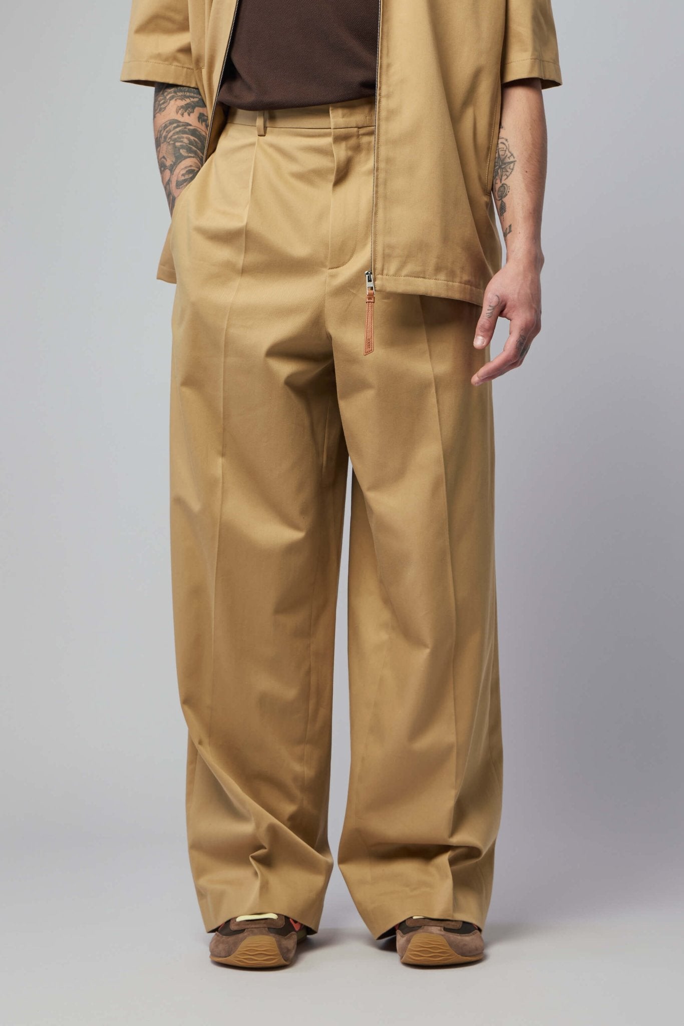 Loewe Wide-Leg Pants - Premium Cotton Trousers – LABELS