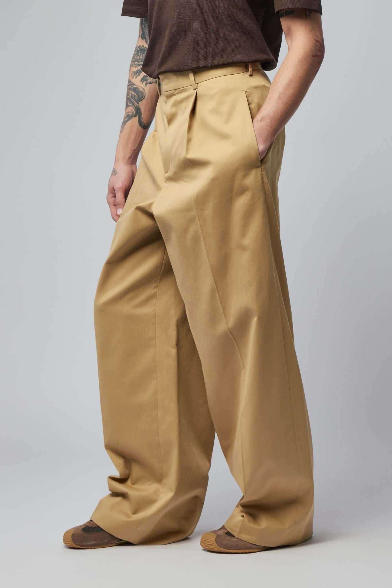 Loewe Wide-Leg Pants - Premium Cotton Trousers – LABELS