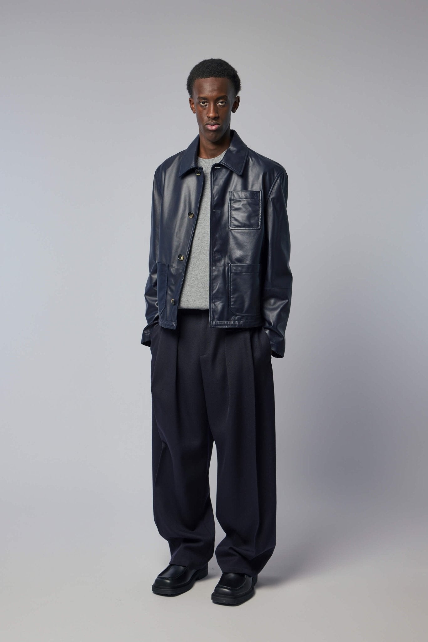 Loewe Leather Jackets - Workwear Style – LABELS