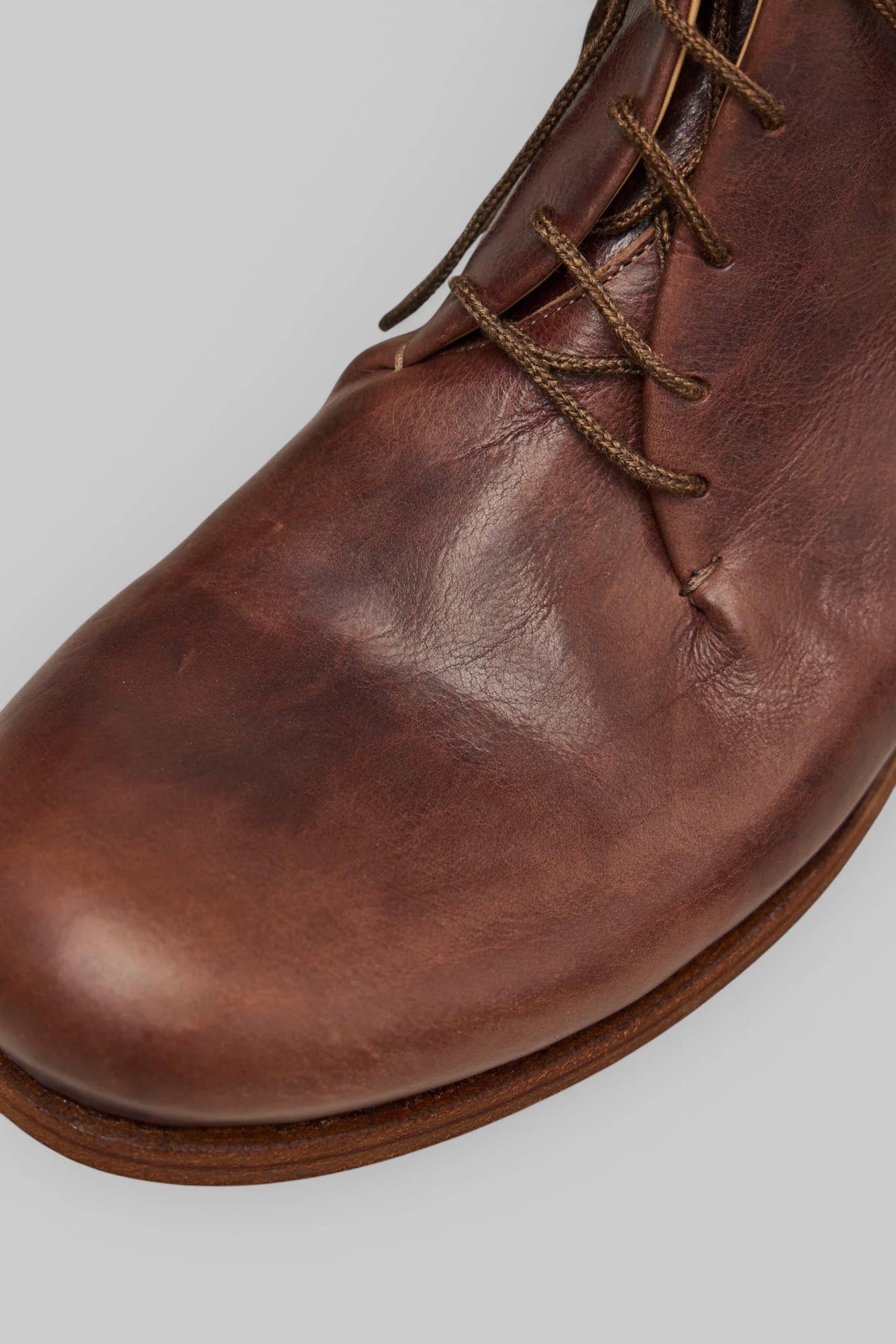 M.A+ Maurizio Amadei - 1 Piece Leather Short Boot - LABELS