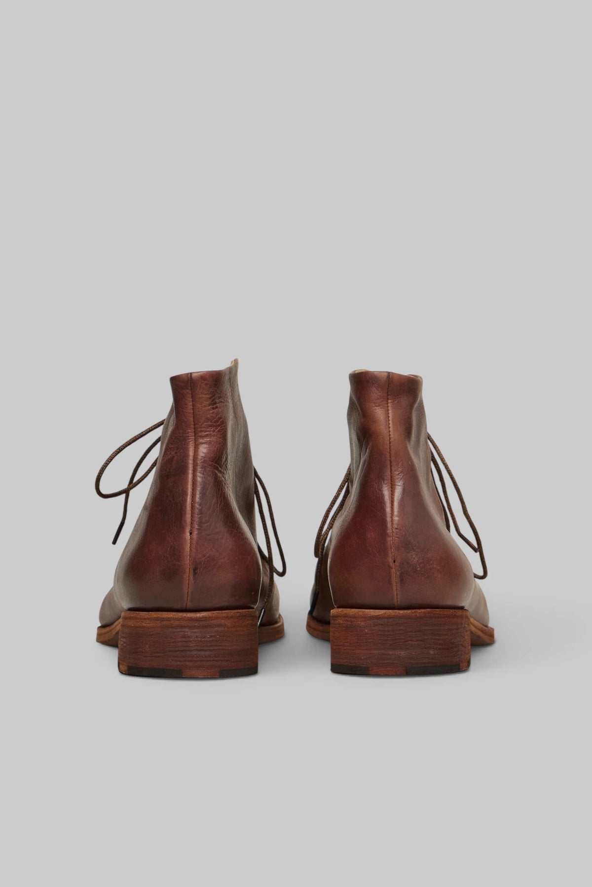 M.A+ Maurizio Amadei - 1 Piece Leather Short Boot - LABELS