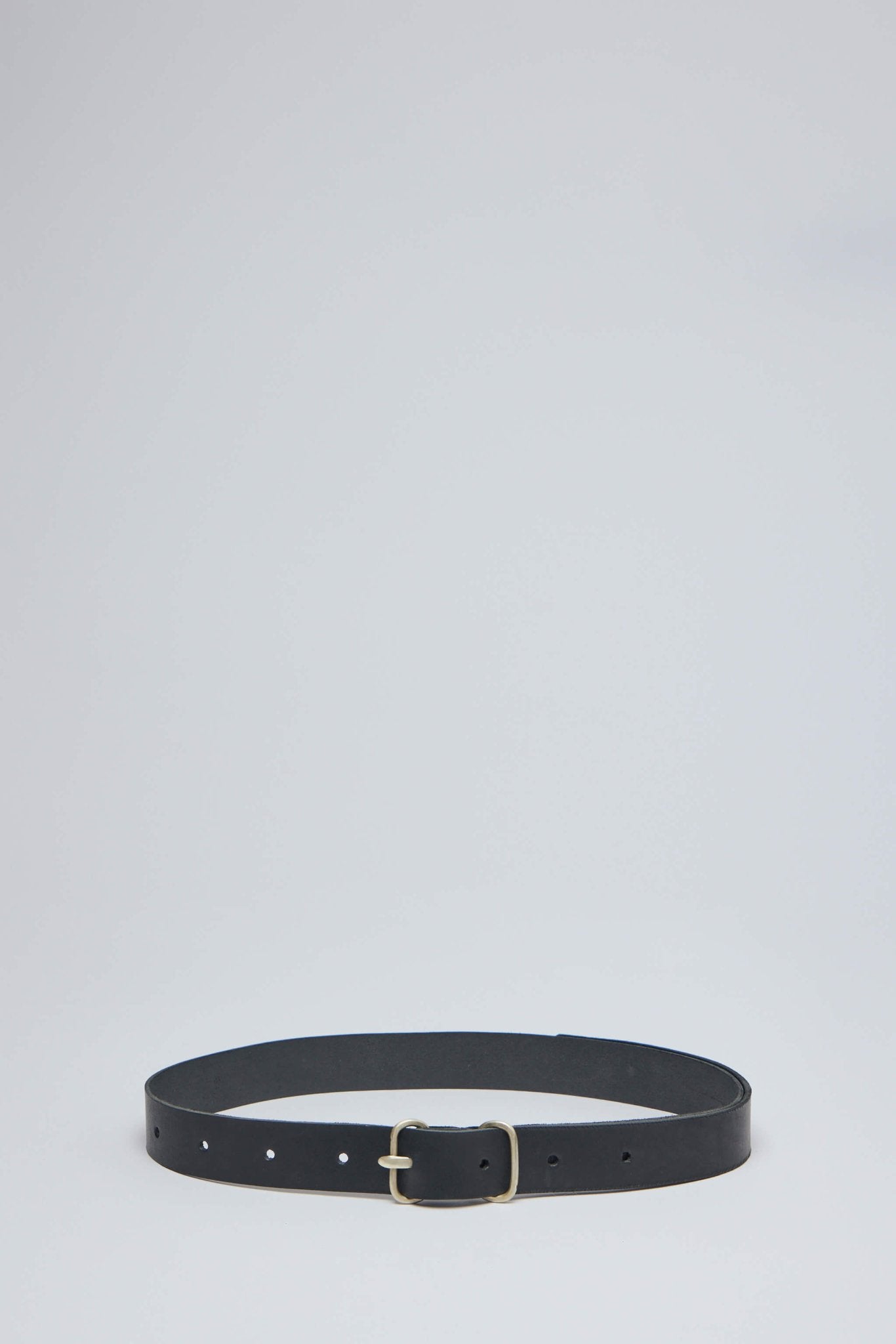 M.A+ Maurizio Amadei - Double Oval Buckle Wide Belt - LABELS