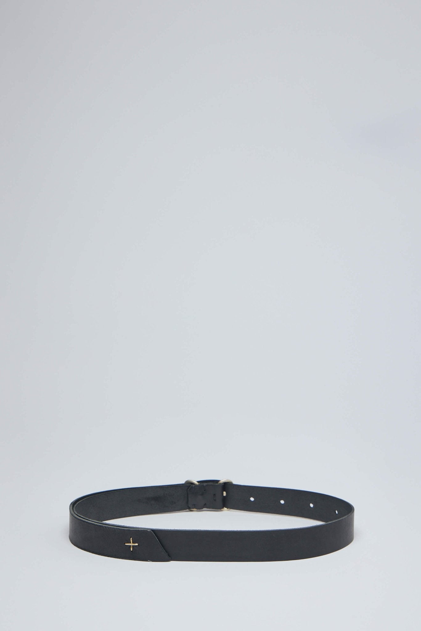 M.A+ Maurizio Amadei - Double Oval Buckle Wide Belt - LABELS
