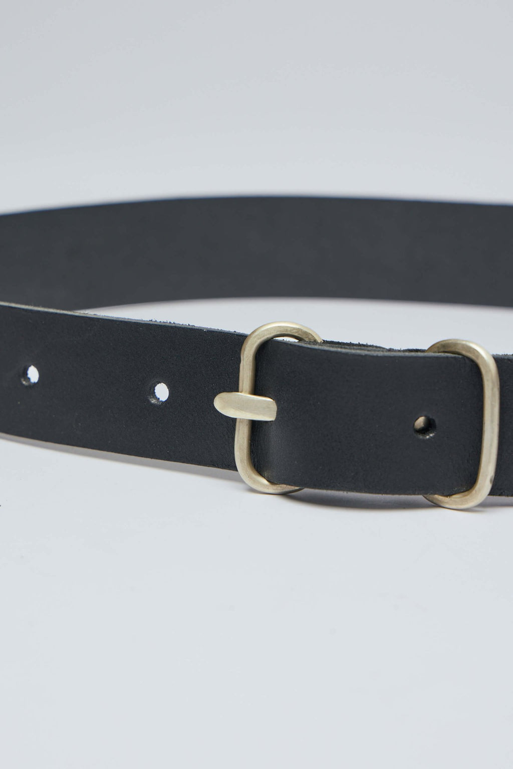 M.A+ Maurizio Amadei - Double Oval Buckle Wide Belt - LABELS