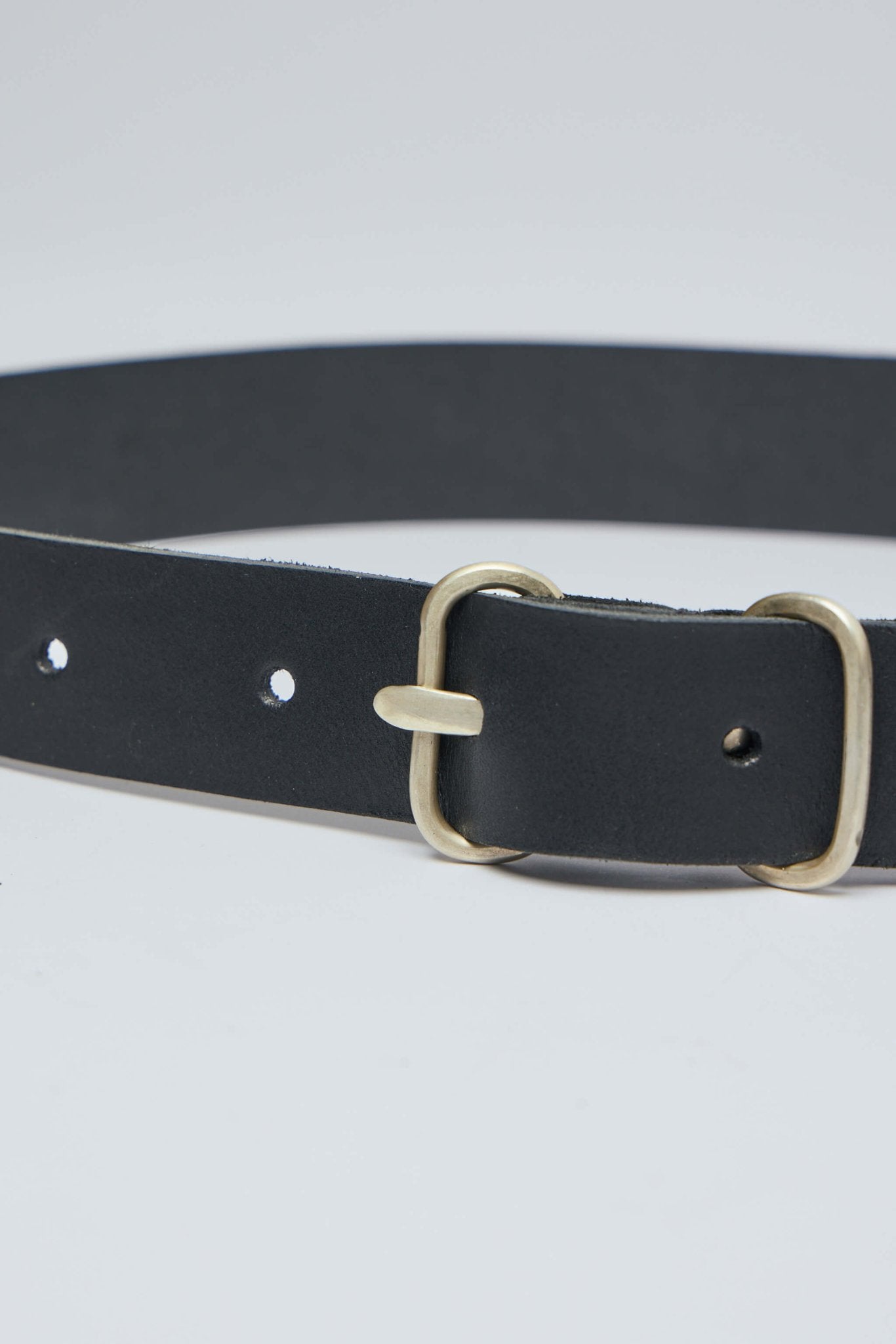 M.A+ Maurizio Amadei - Double Oval Buckle Wide Belt - LABELS