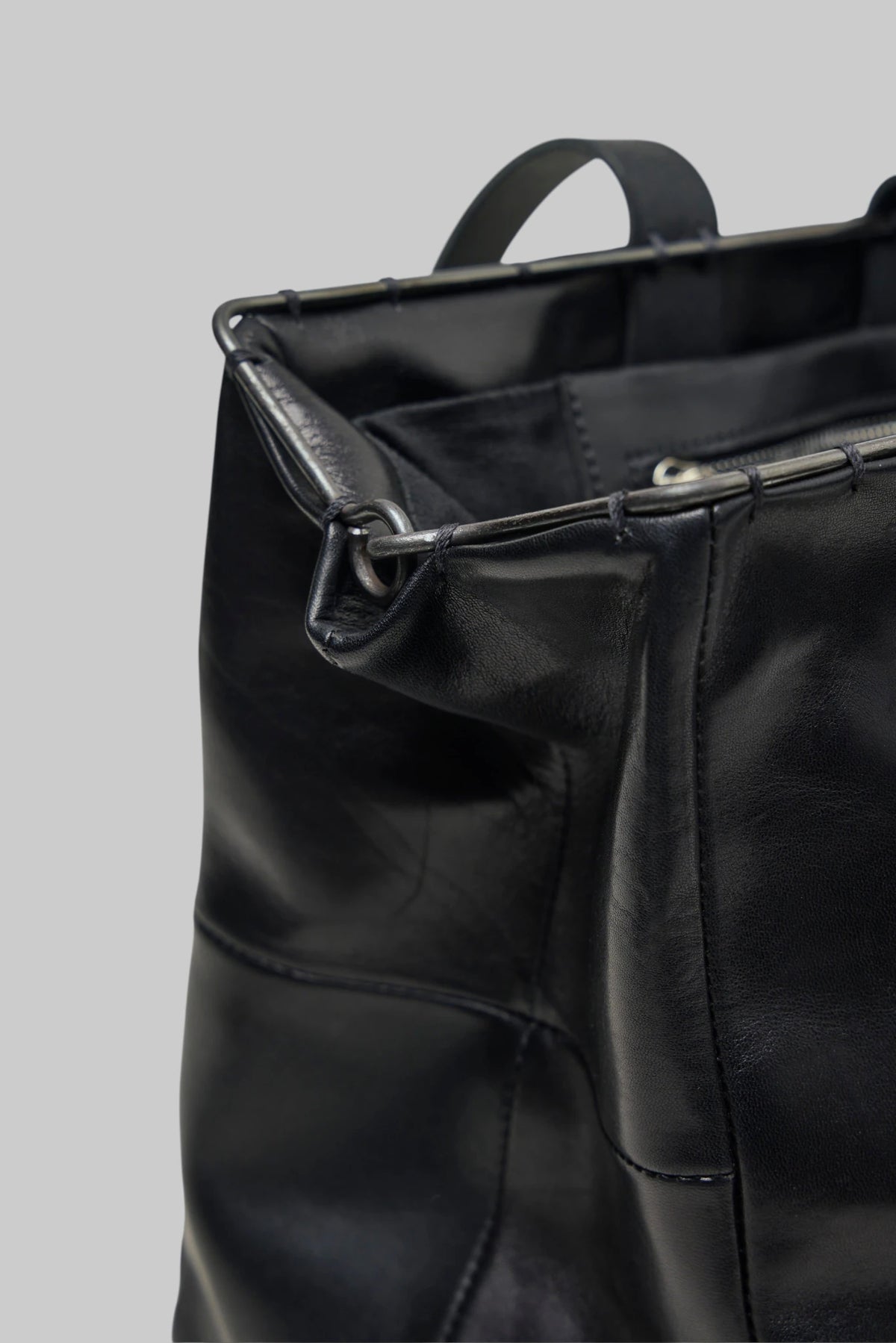 M.A+ Maurizio Amadei - Iron Rim Medium Doctor's Bag - LABELS