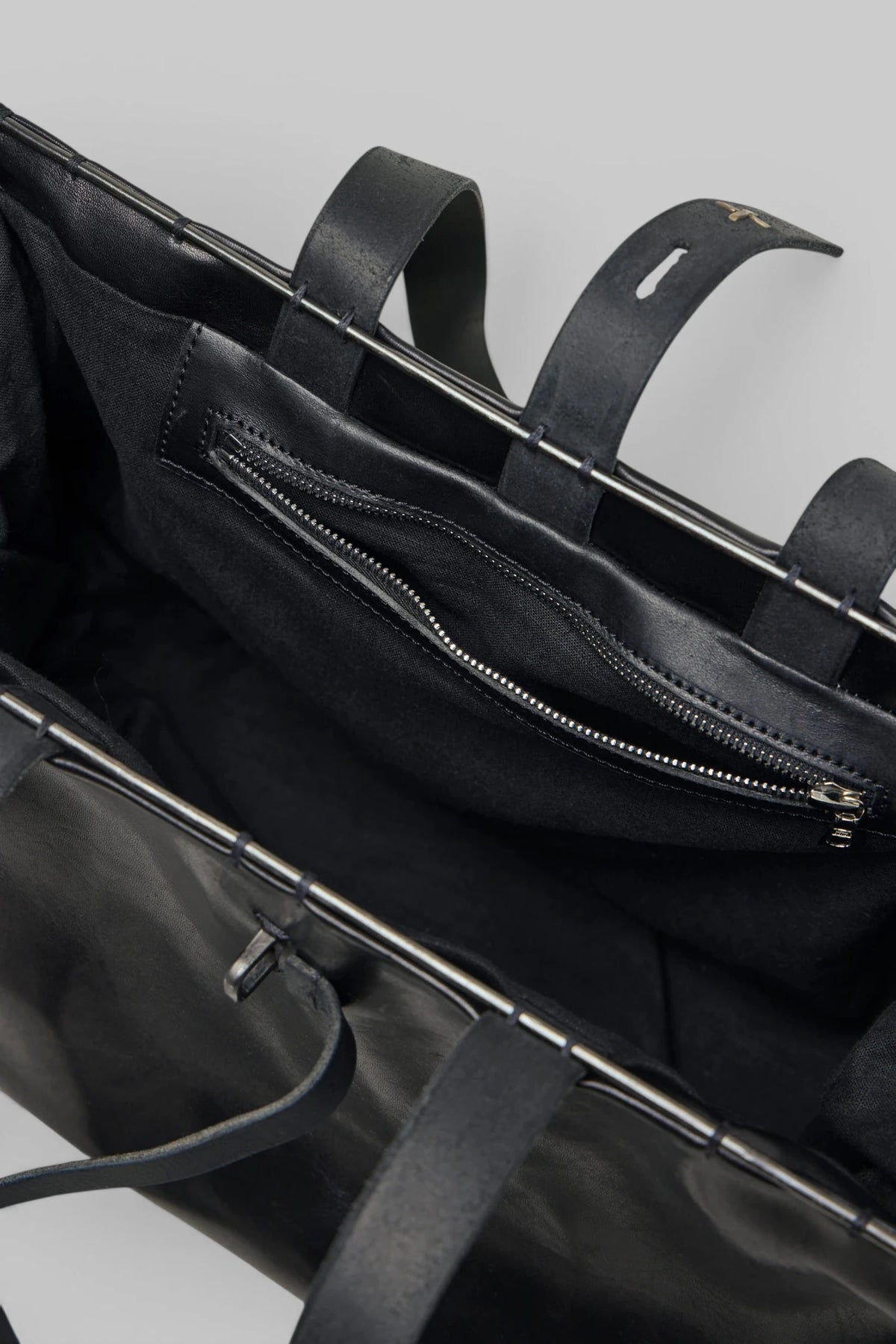 M.A+ Maurizio Amadei - Iron Rim Medium Doctor's Bag - LABELS