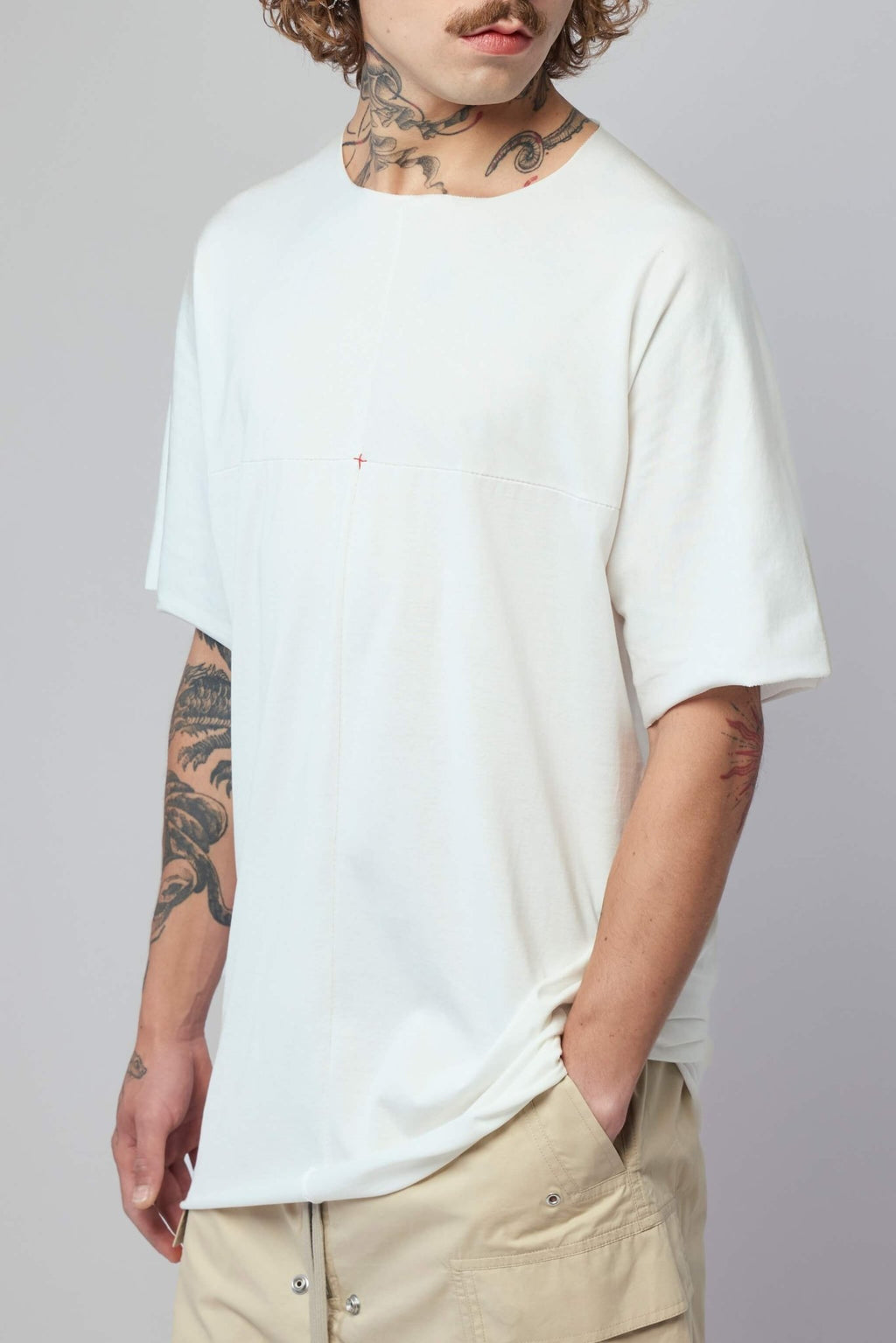 M.A+ Maurizio Amadei - Oversized One Piece Short Sleeve T-shirt - LABELS