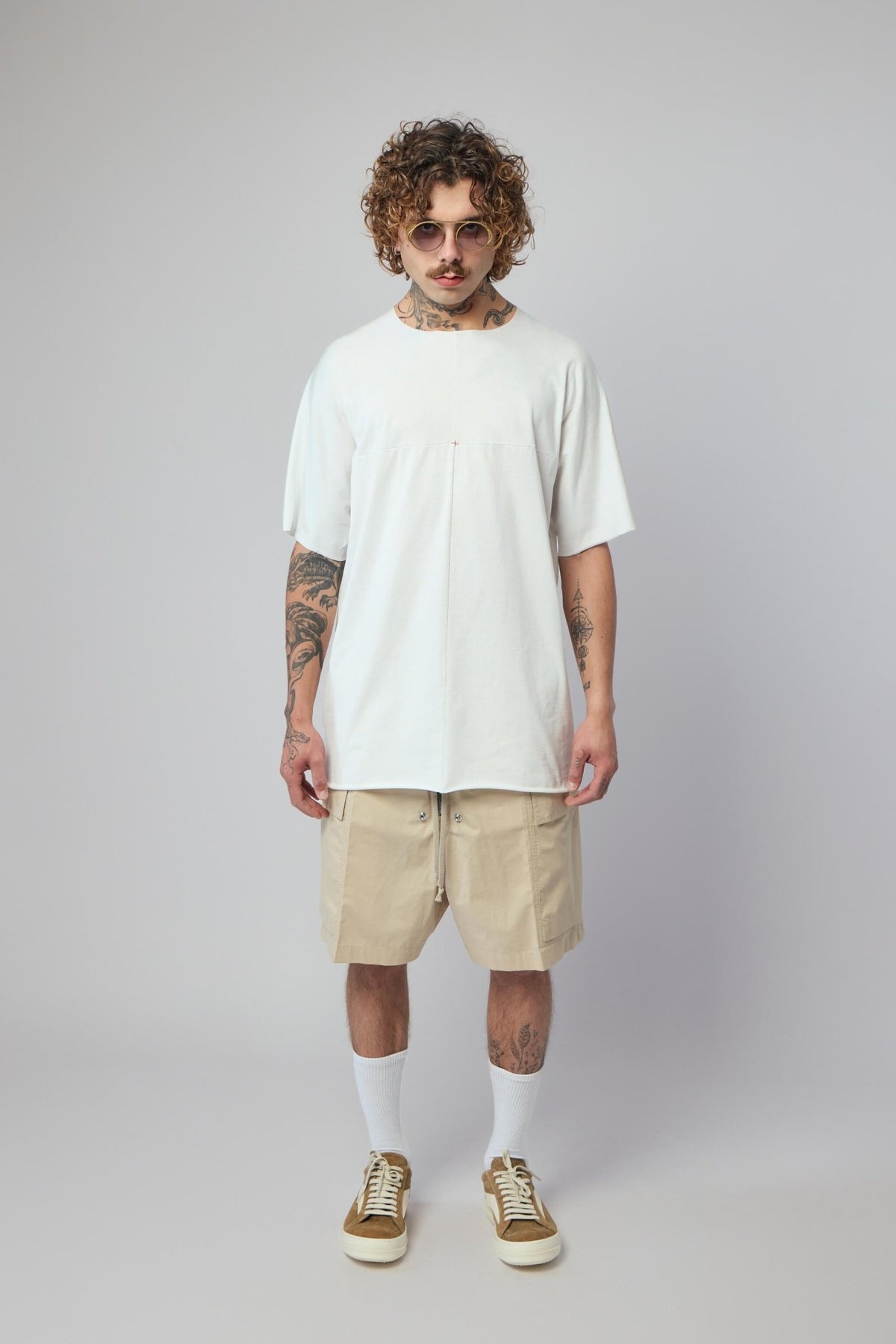 Styled look featuring M.A+ Maurizio Amadei oversized t-shirt with contemporary pieces