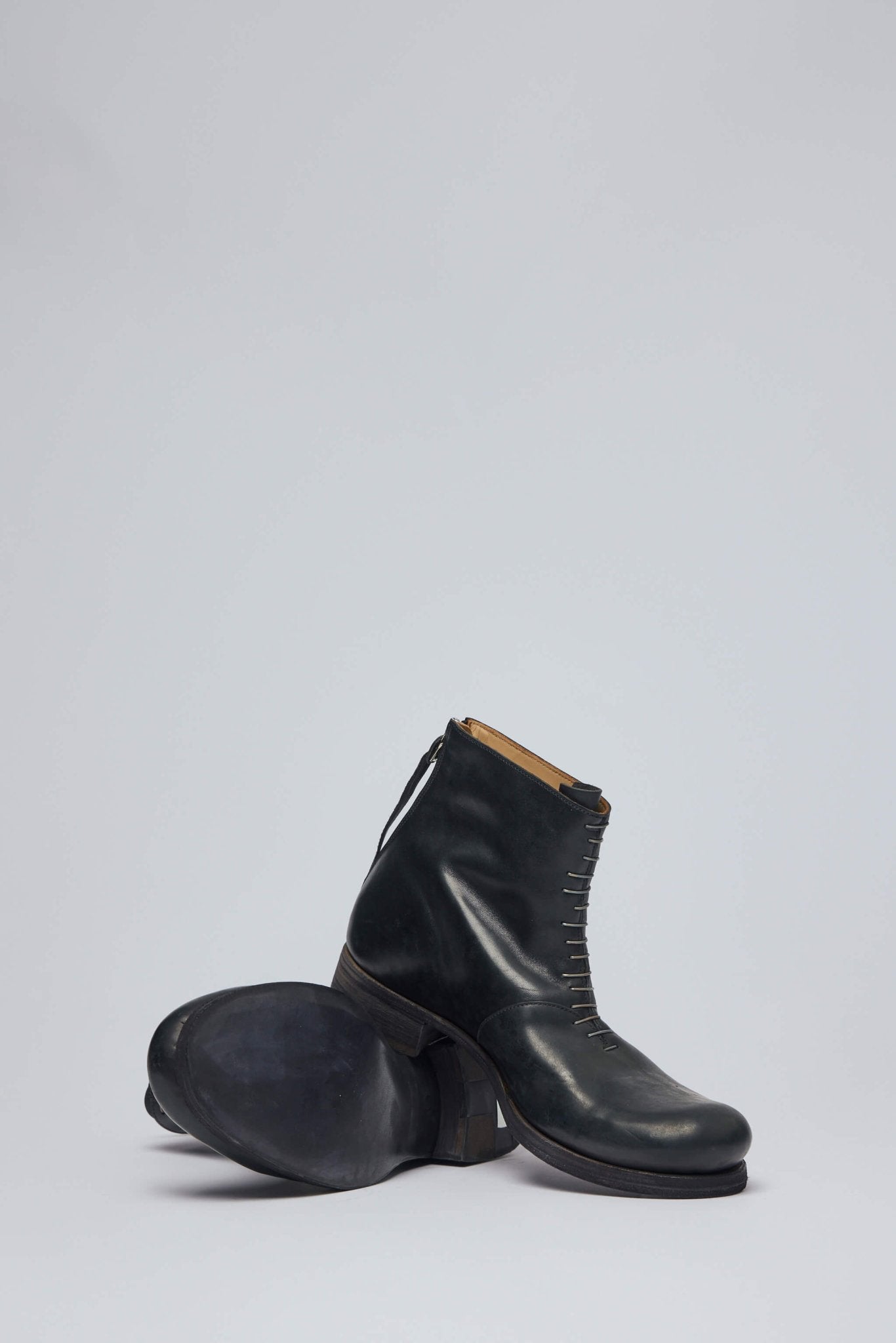 M.A+ Maurizio Amadei - Short Back Zipper Boot - LABELS