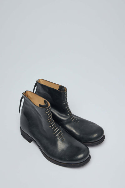 Short Back Zipper Boot