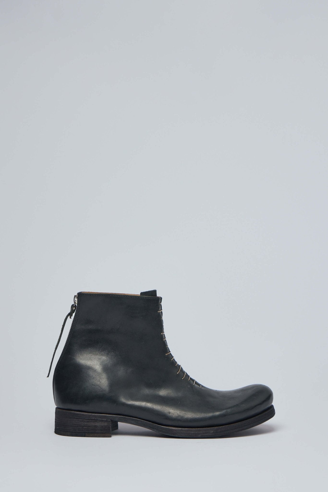 M.A+ Maurizio Amadei - Short Back Zipper Boot - LABELS