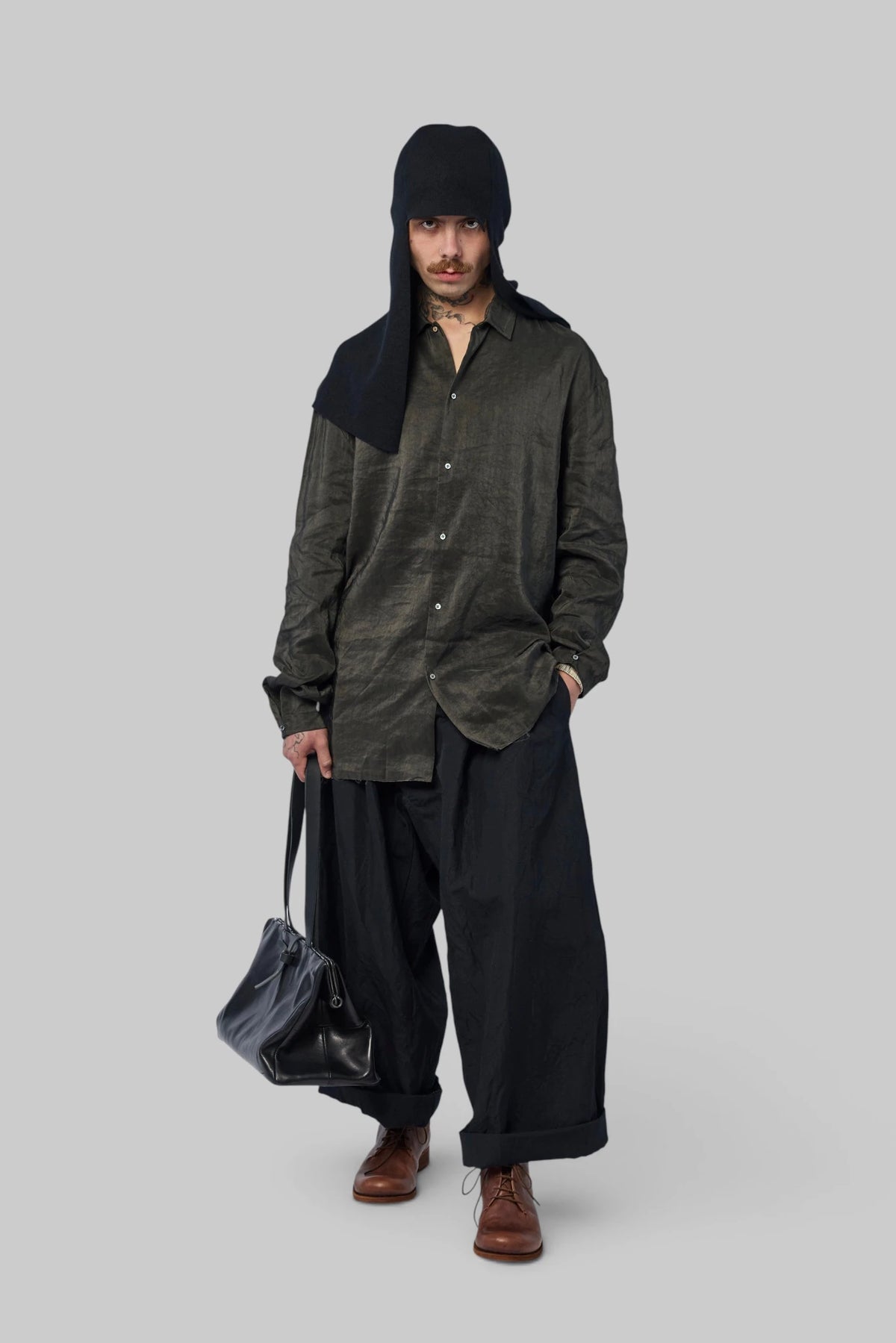 M.A+ Maurizio Amadei - Straight Medium Fit Shirt - LABELS
