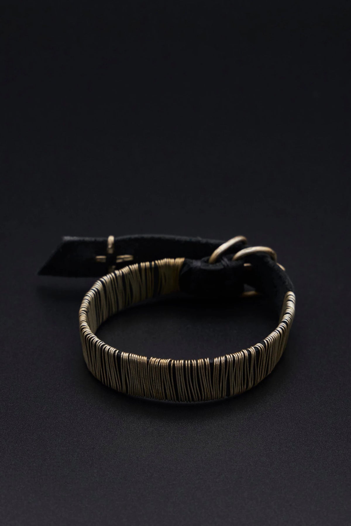 M.A+ Maurizio Amadei - Thin Silver Wrapped Wrist Band - LABELS