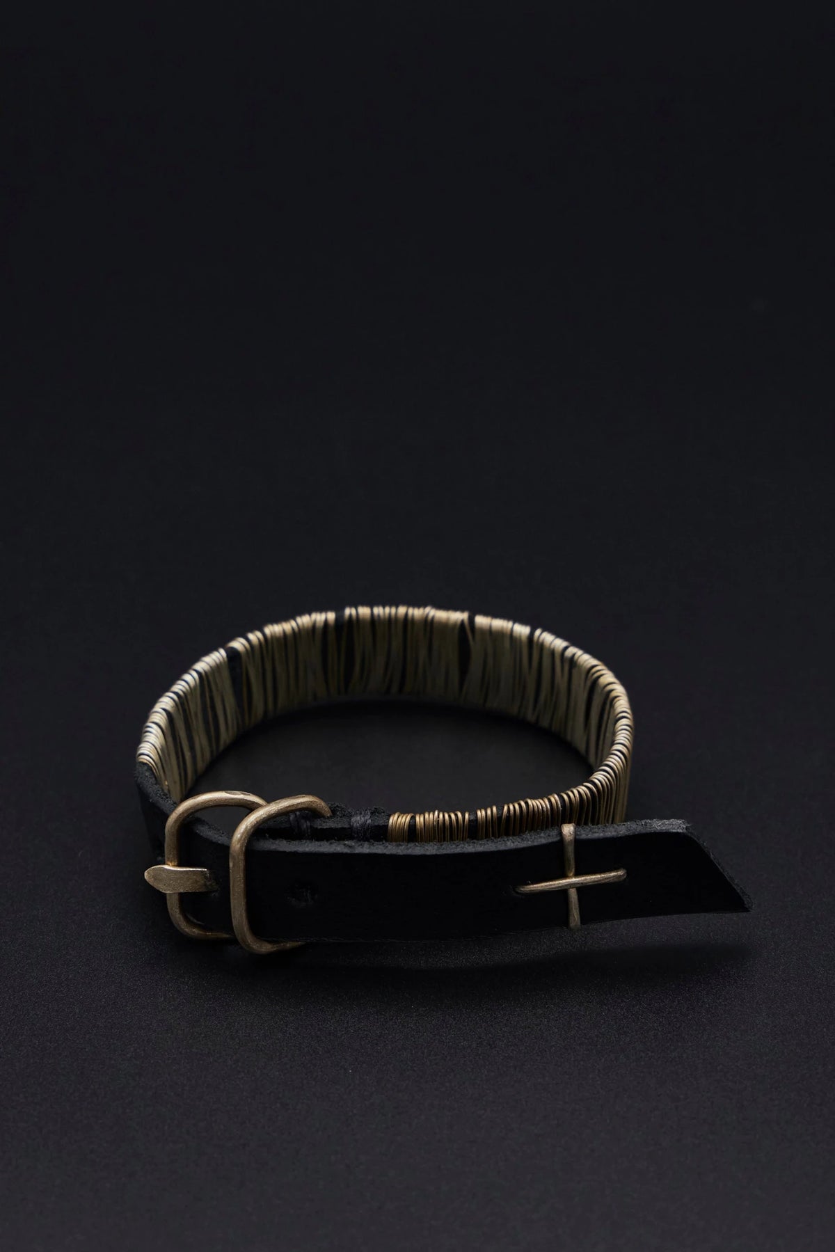 M.A+ Maurizio Amadei - Thin Silver Wrapped Wrist Band - LABELS