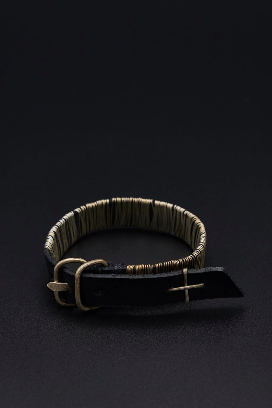 M.A+ Maurizio Amadei - Thin Silver Wrapped Wrist Band - LABELS