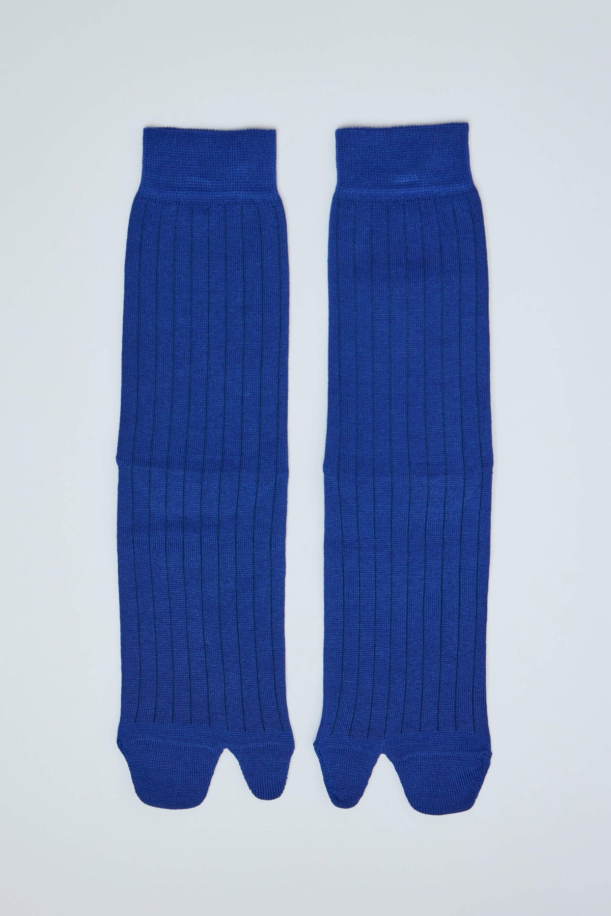 Close-up detail of Maison Margiela luxury hosiery construction