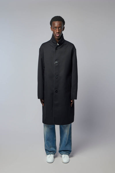 Reversible Checked Coat