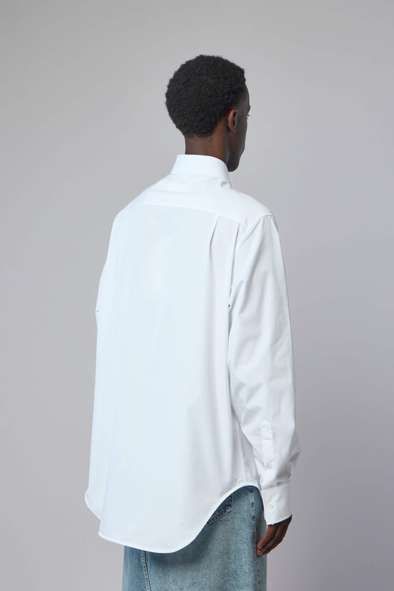 Maison Margiela - Folded Collar Cotton Shirt - LABELS
