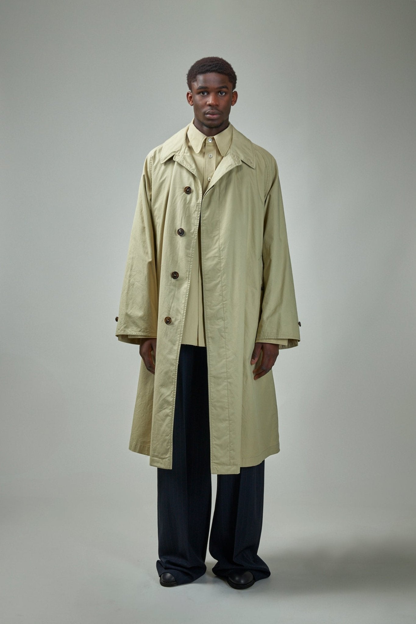 Maison Margiela Trenchcoats - Layered Cotton Design – LABELS