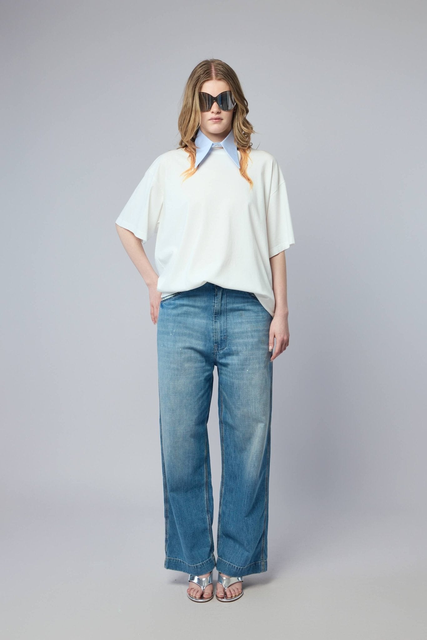Maison Margiela Wide Leg Jeans - Premium Cotton Denim – LABELS