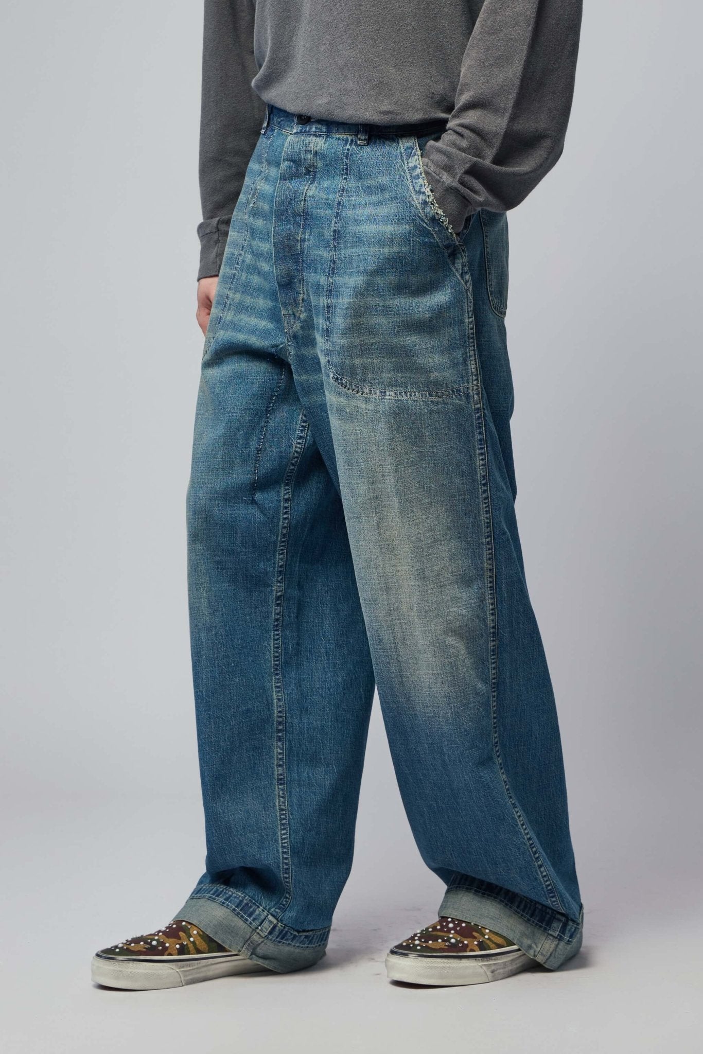 Maison Margiela Wide-Leg Pants - Cotton 5 Pocket – LABELS