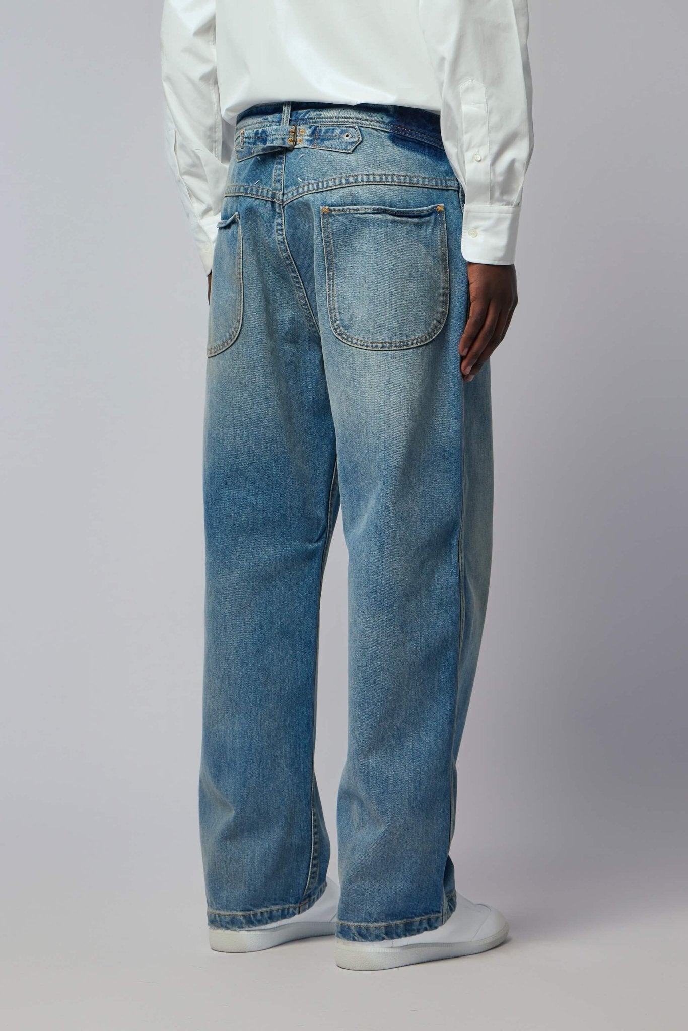 Maison Margiela Wide-Leg Jeans - Light Blue Denim – LABELS
