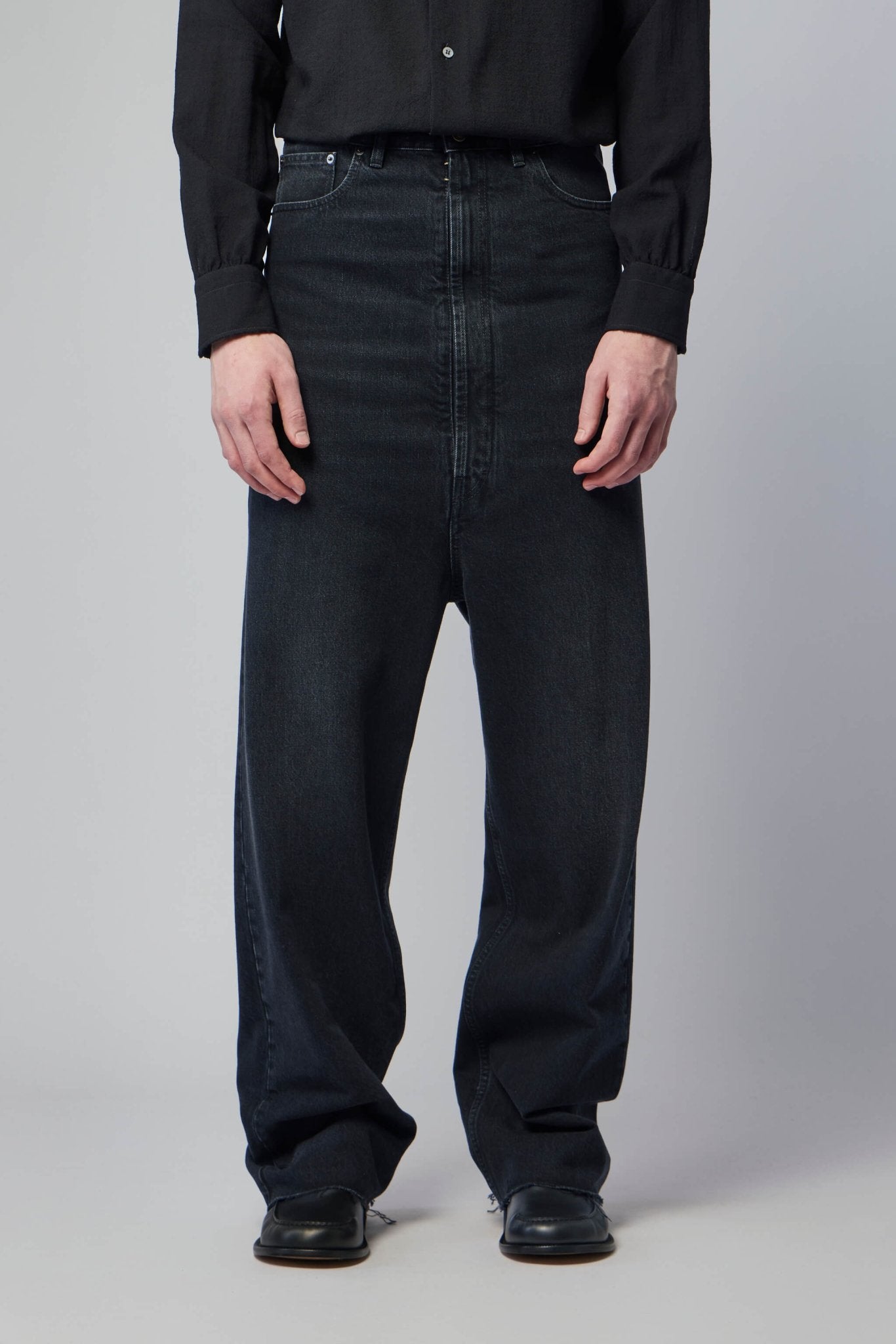 l*t様 MaisonMargiela inside pocket cotton Maison Margiela Wide-Leg Pants - Cotton 5 Pocket – LABELS