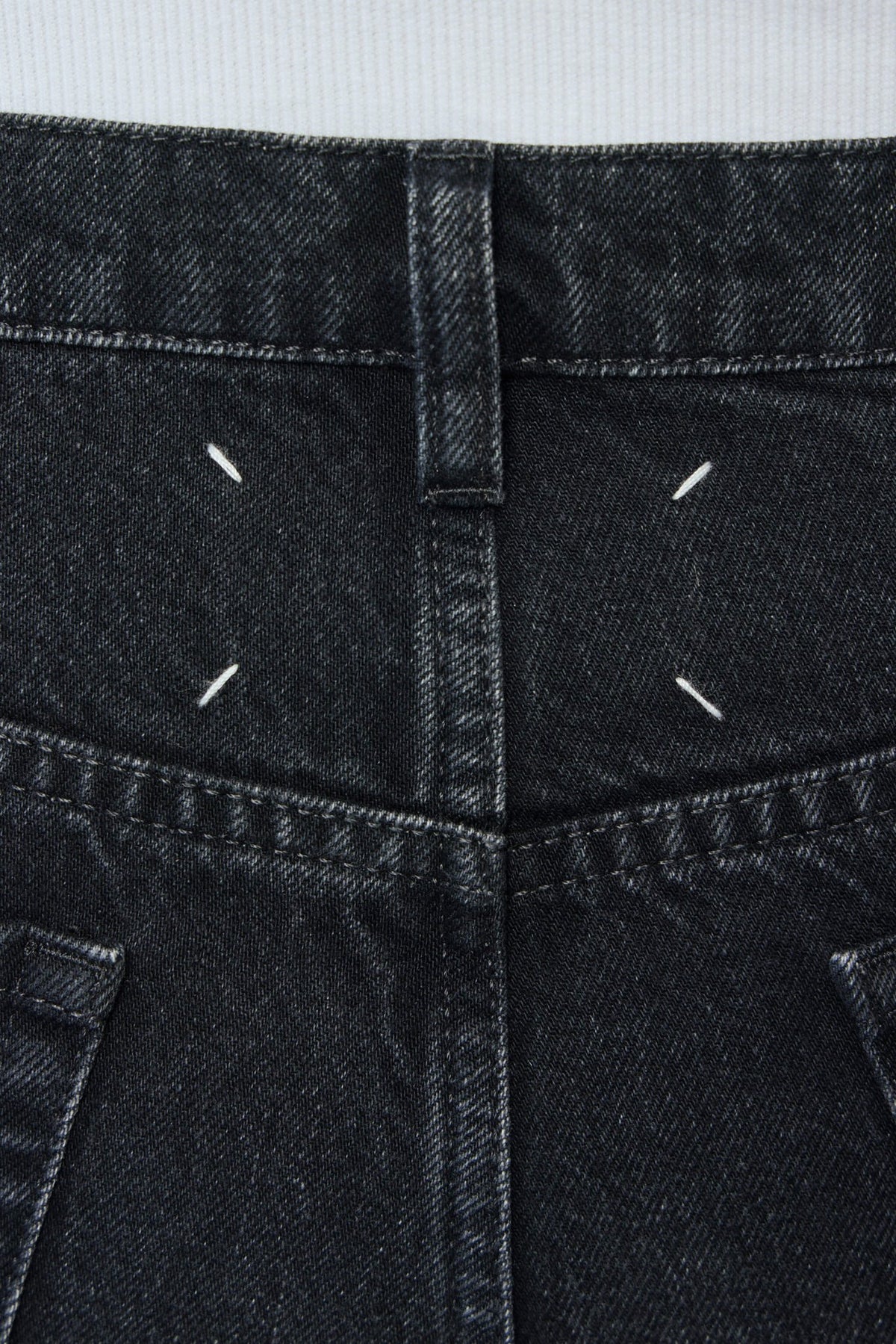Detail shot of premium cotton fabric texture