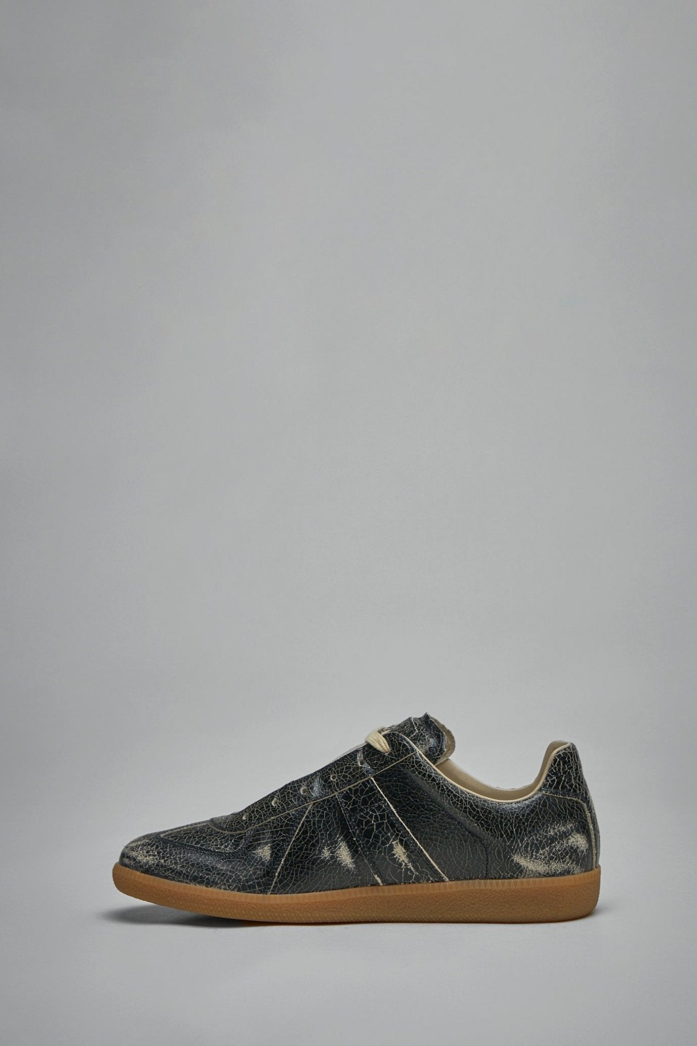 Maison Margiela - Replica Distressed Cracked - Leather Sneakers - LABELS