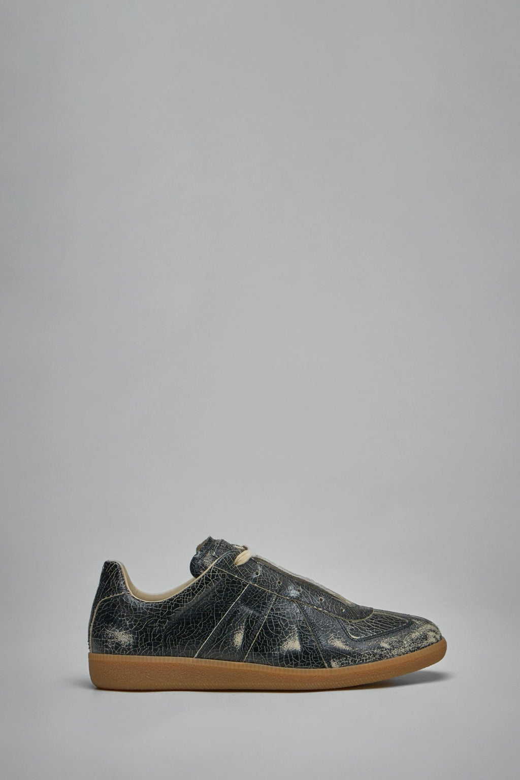 Maison Margiela - Replica Distressed Cracked - Leather Sneakers - LABELS