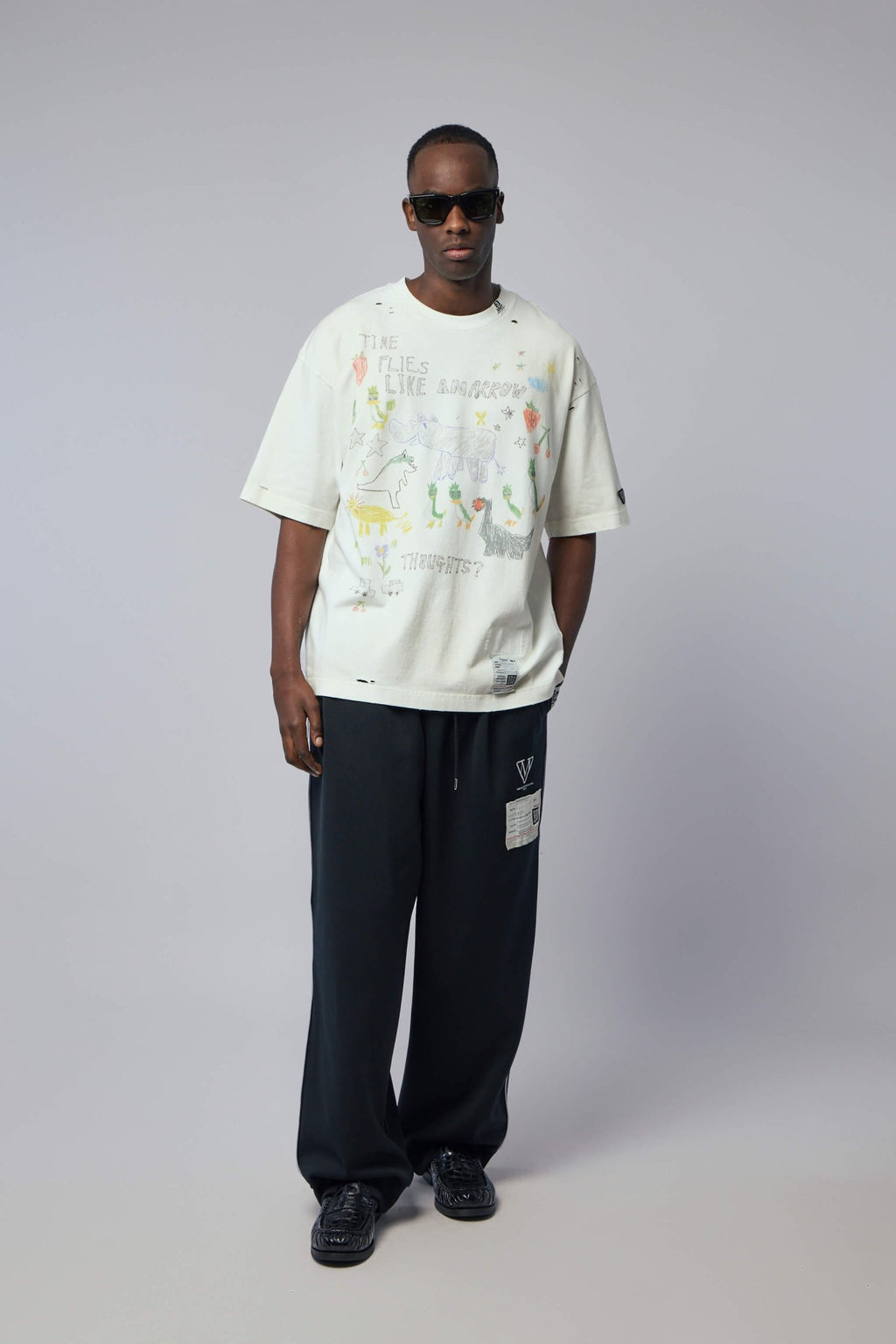 Maison Mihara Yasuhiro - Amateur Sewn Track Pants - LABELS