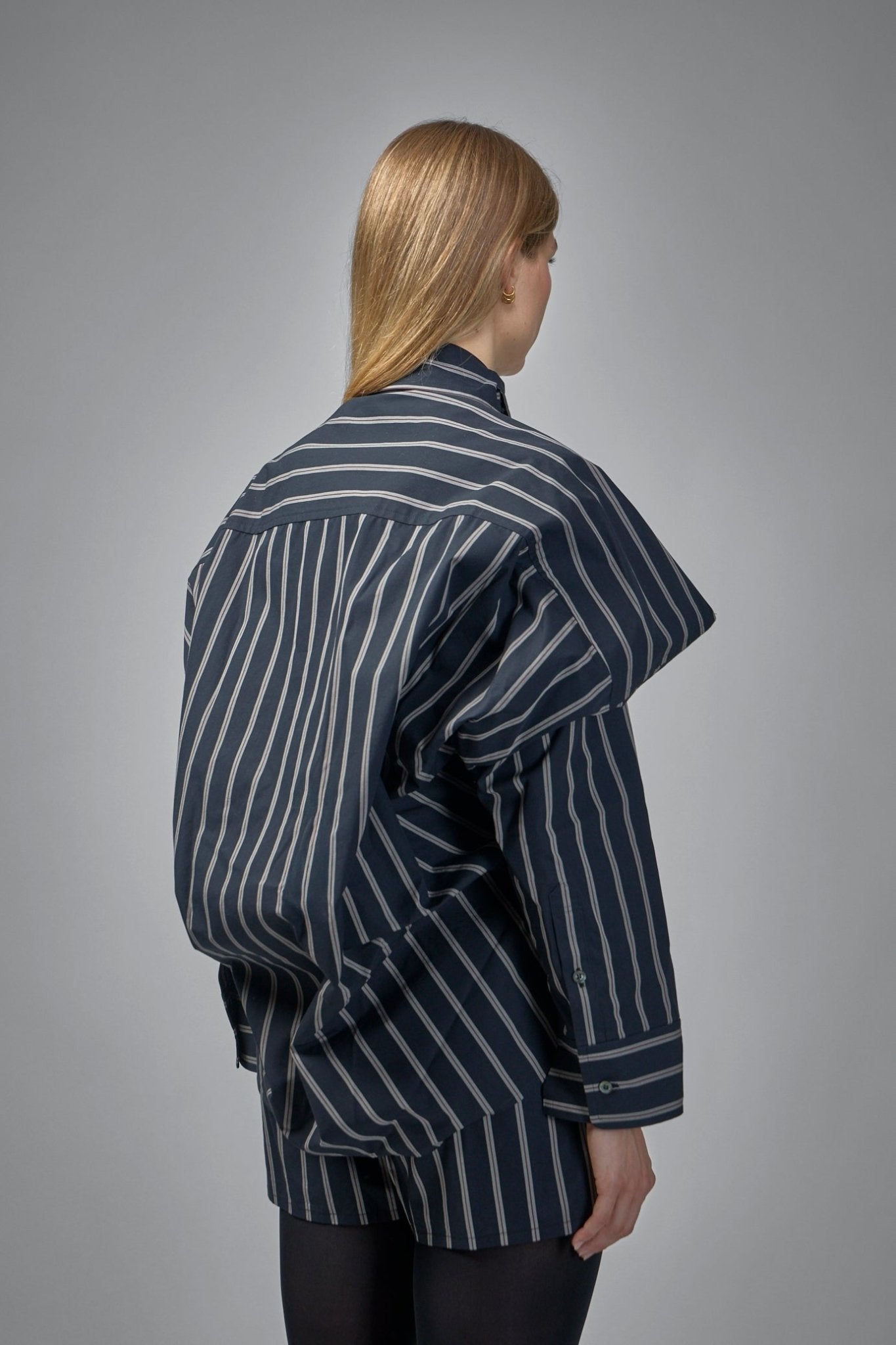 Maison Mihara Yasuhiro - Asymmetric Stripe Shirt - LABELS