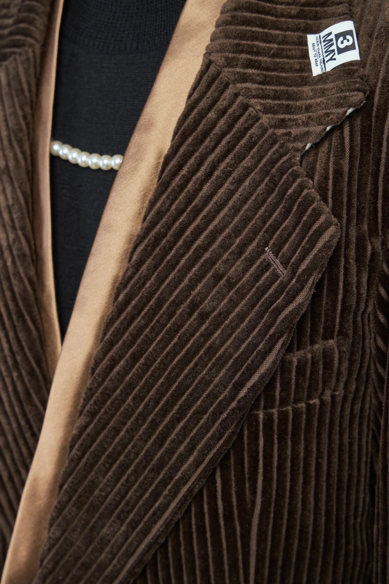 Maison Mihara Yasuhiro - Attached Tie Corduroy Jacket - LABELS
