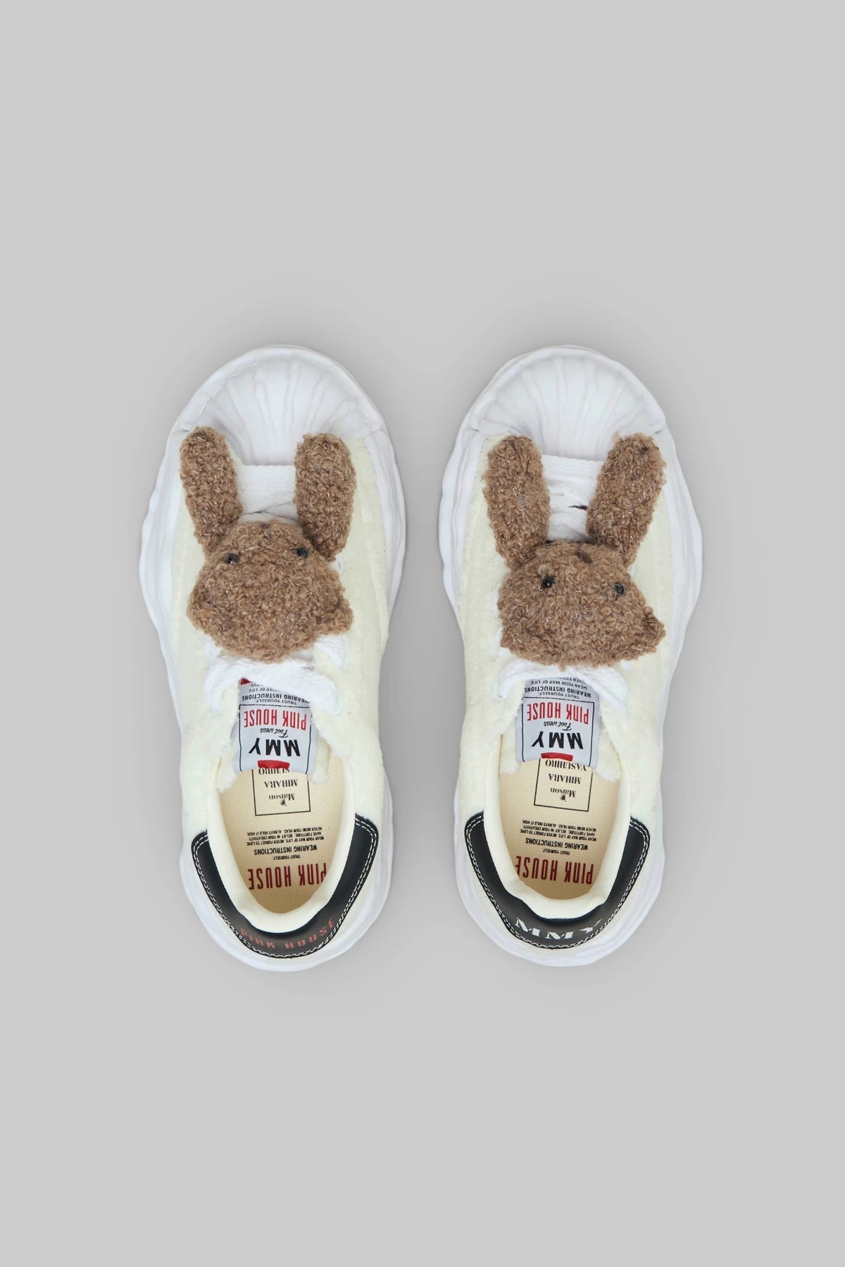 Maison Mihara Yasuhiro - Blakey Embroidered Low-top Sneakers/pinkhouse - LABELS