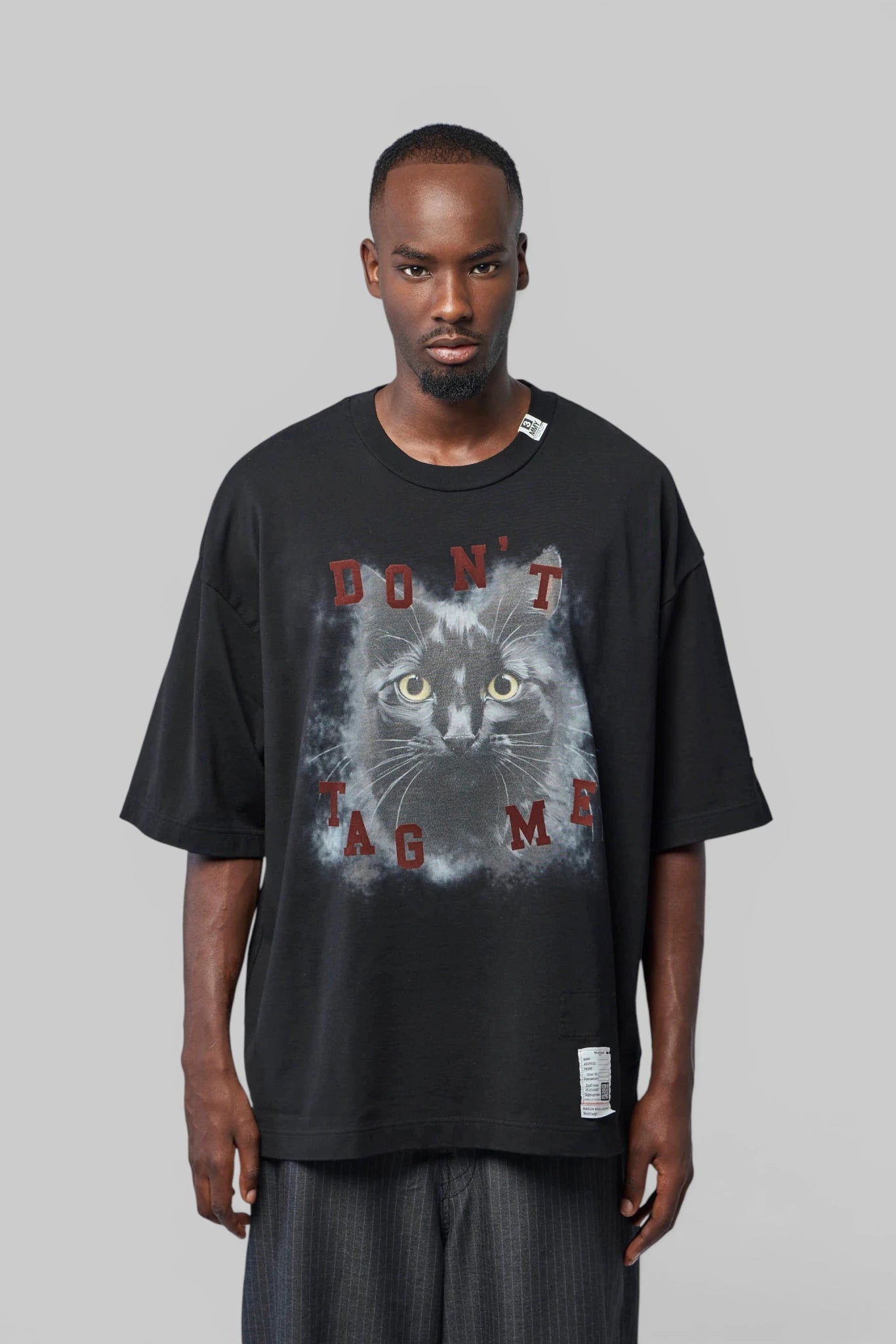 Maison Mihara Yasuhiro - Cat Printed Tee - LABELS