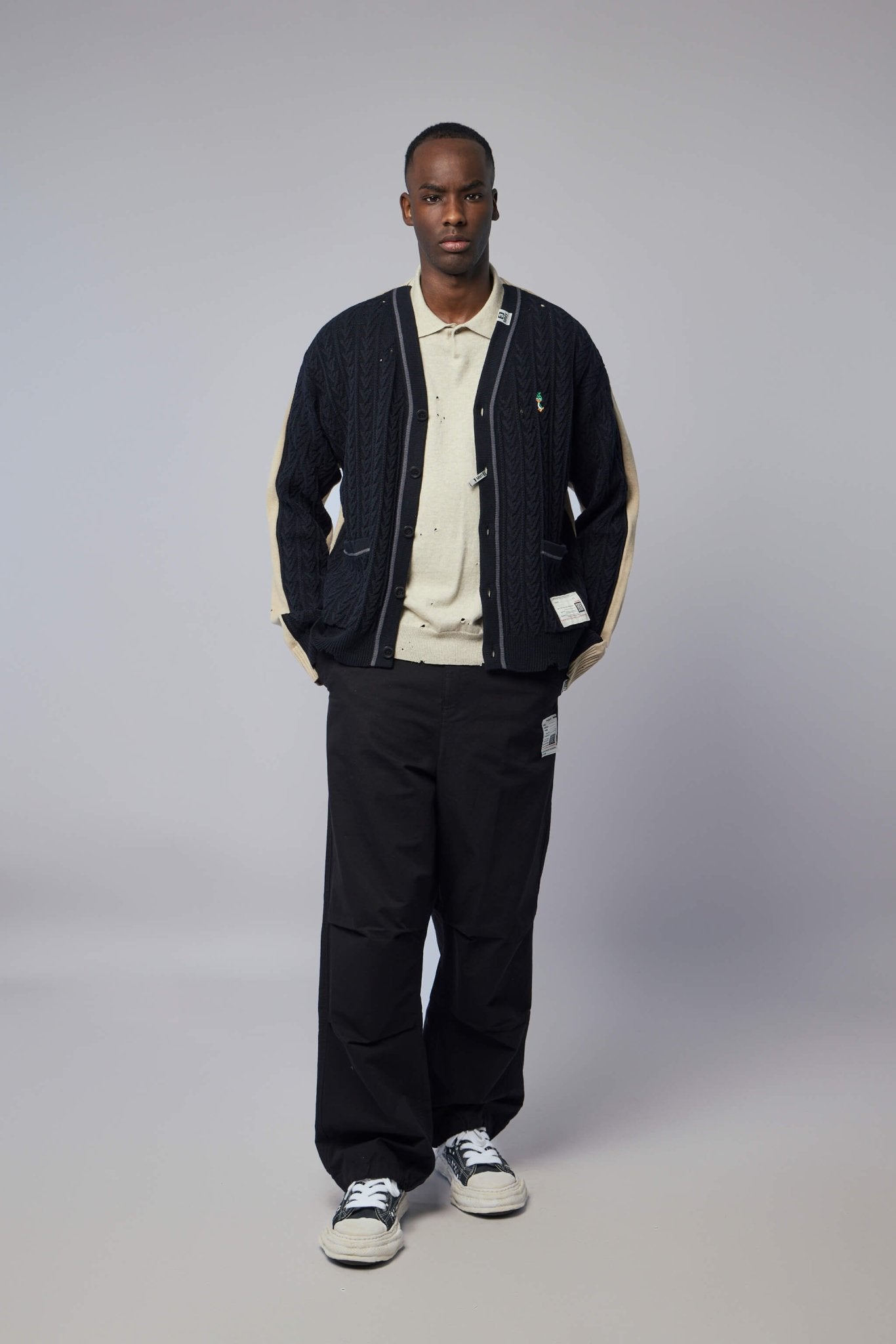 Maison Mihara Yasuhiro - Combined Knit Cardigan - LABELS