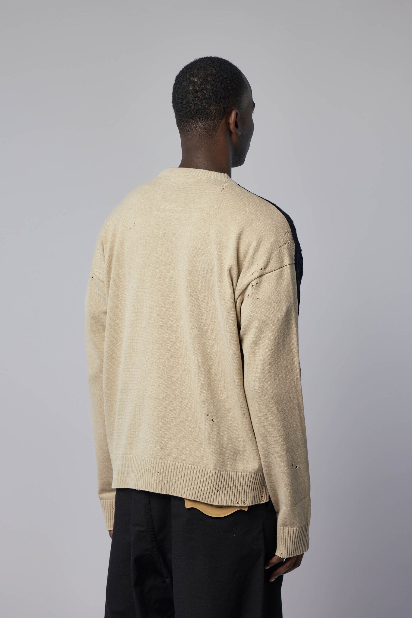 Maison Mihara Yasuhiro - Combined Knit Cardigan - LABELS