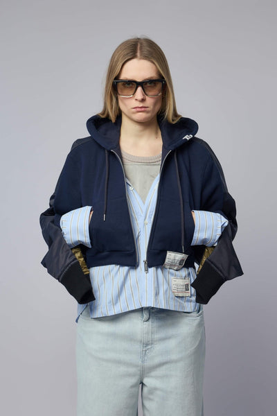 Combined Parka×ma-1 Blouson