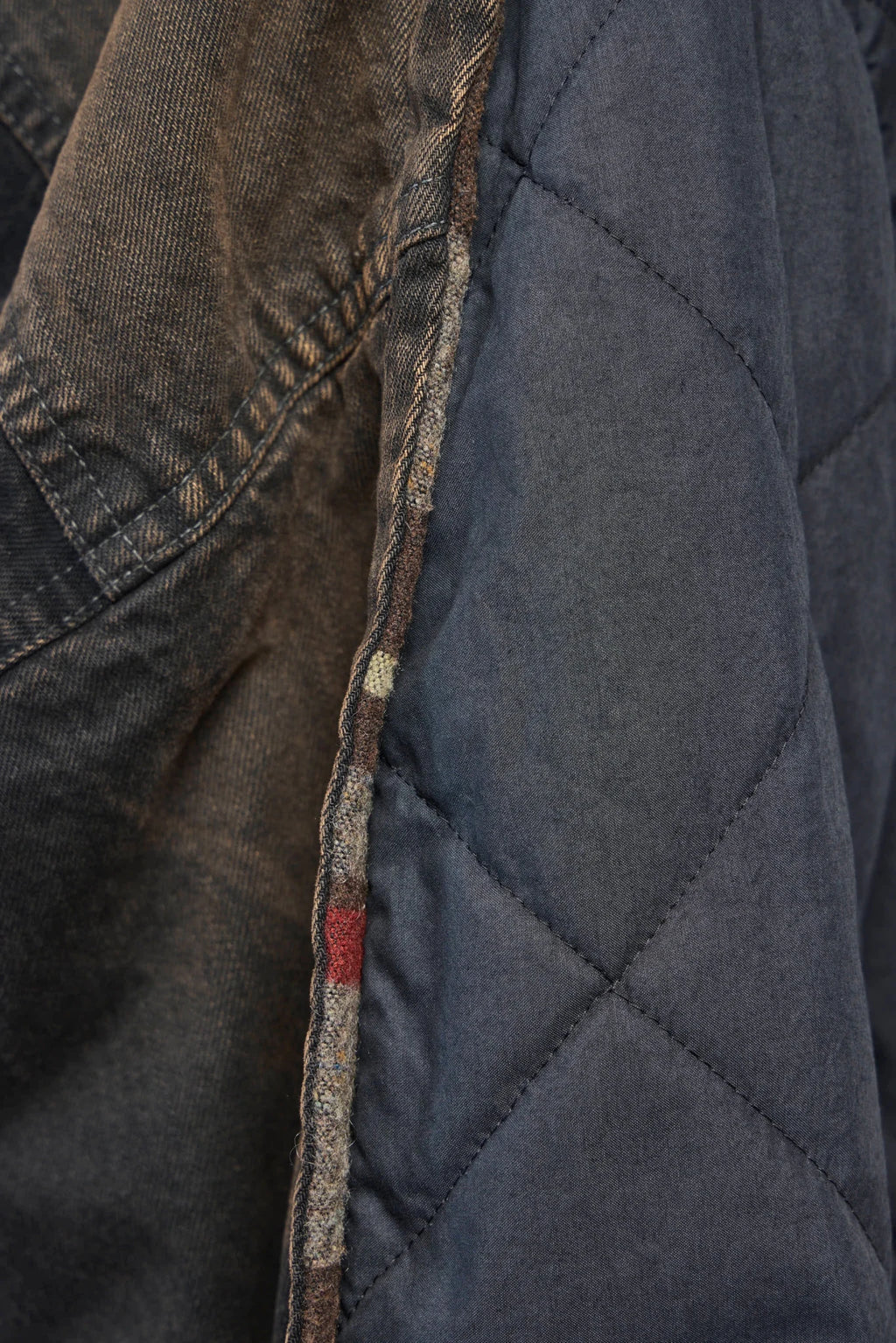 Maison Mihara Yasuhiro - Combined Quilt X Denim Bl - LABELS