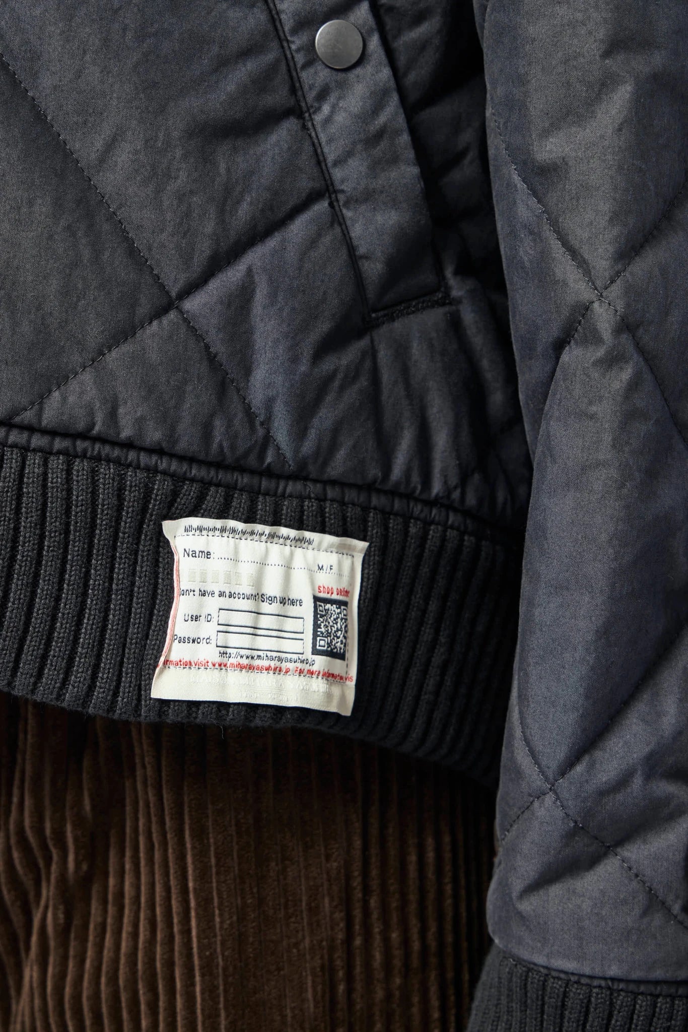 Maison Mihara Yasuhiro - Combined Quilt X Denim Bl - LABELS