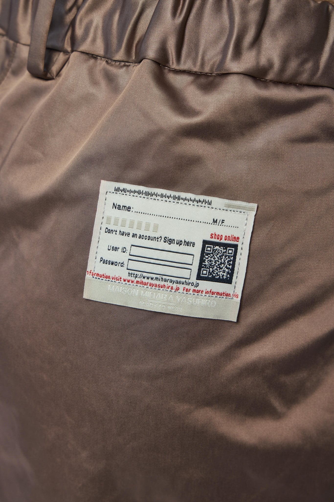 Maison Mihara Yasuhiro - Combined Skirt Pants - LABELS