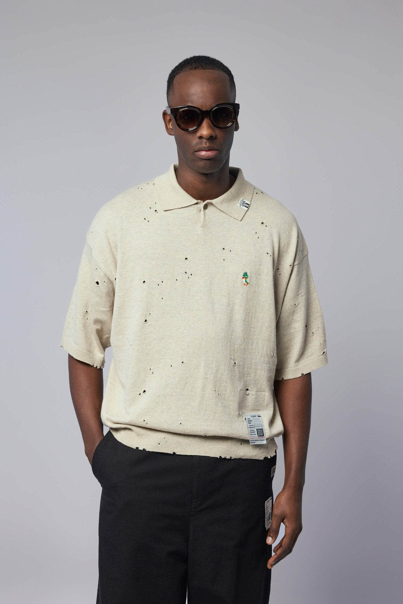 Maison Mihara Yasuhiro - Distressed Knit Tee - LABELS