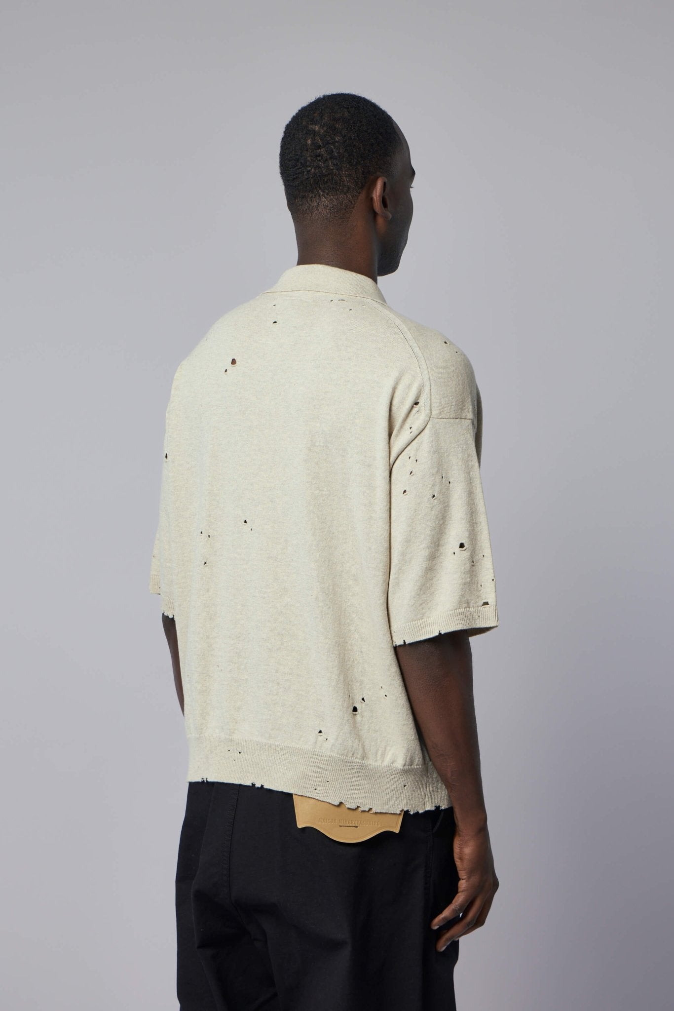 Maison Mihara Yasuhiro - Distressed Knit Tee - LABELS